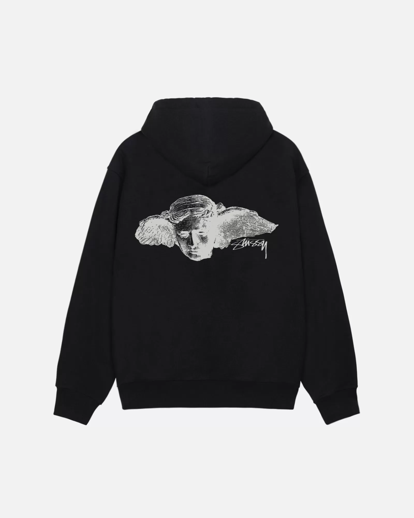 Hoodies*Stüssy HYPNOS ZIP HOODIE Black