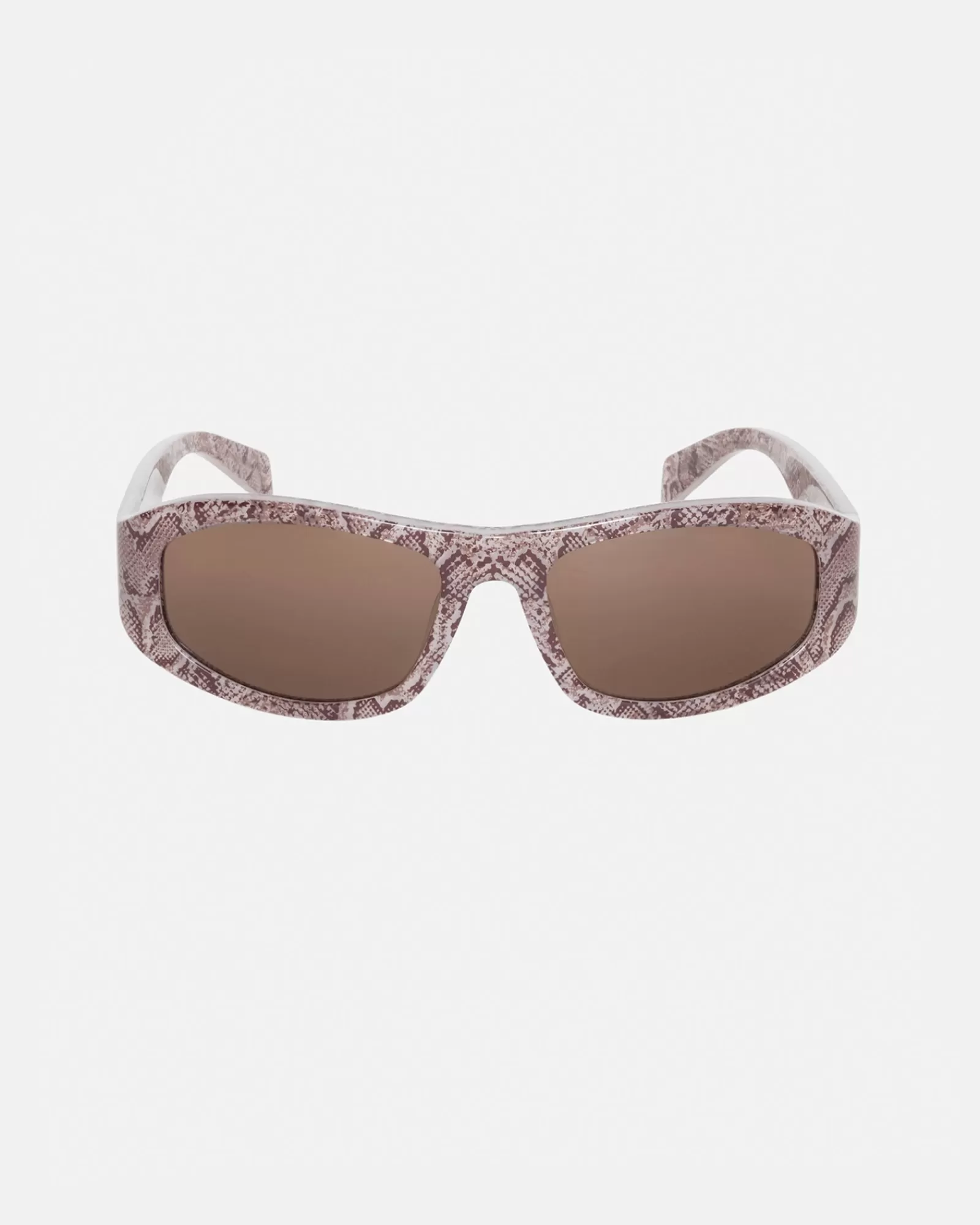 Accessoires | Sonnenbrillen*Stüssy LANDON SUNGLASSES Snake Skin / Brown Lens