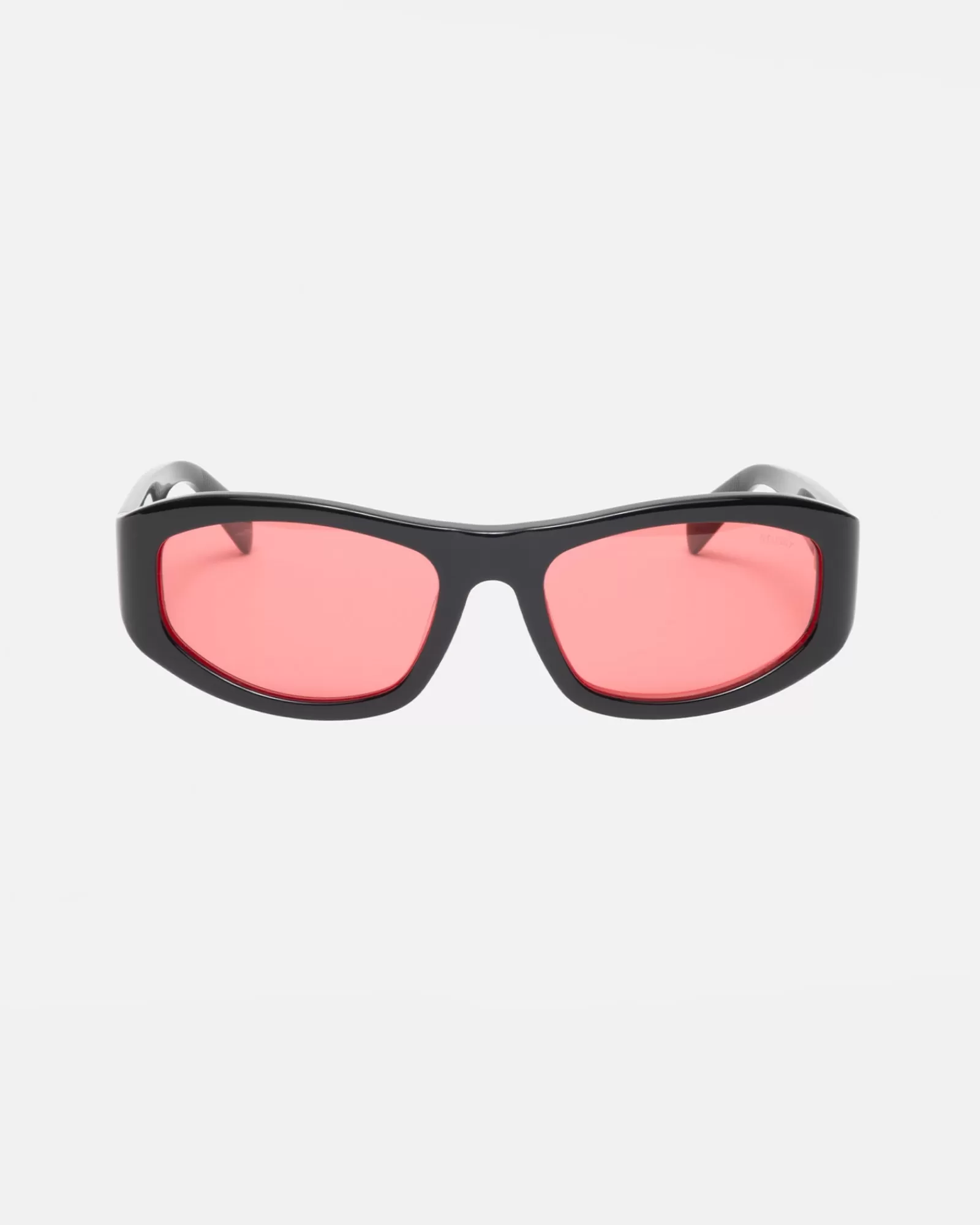 Accessoires | Sonnenbrillen*Stüssy LANDON SUNGLASSES Black/Crimson Red Lens