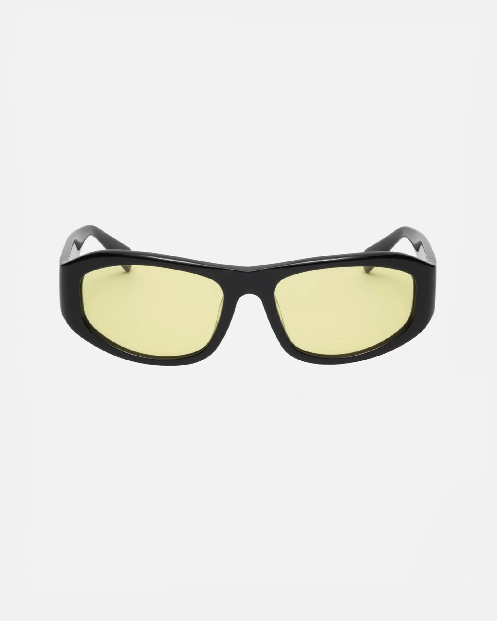 Sonnenbrillen*Stüssy LANDON SUNGLASSES Black / Yellow Lens