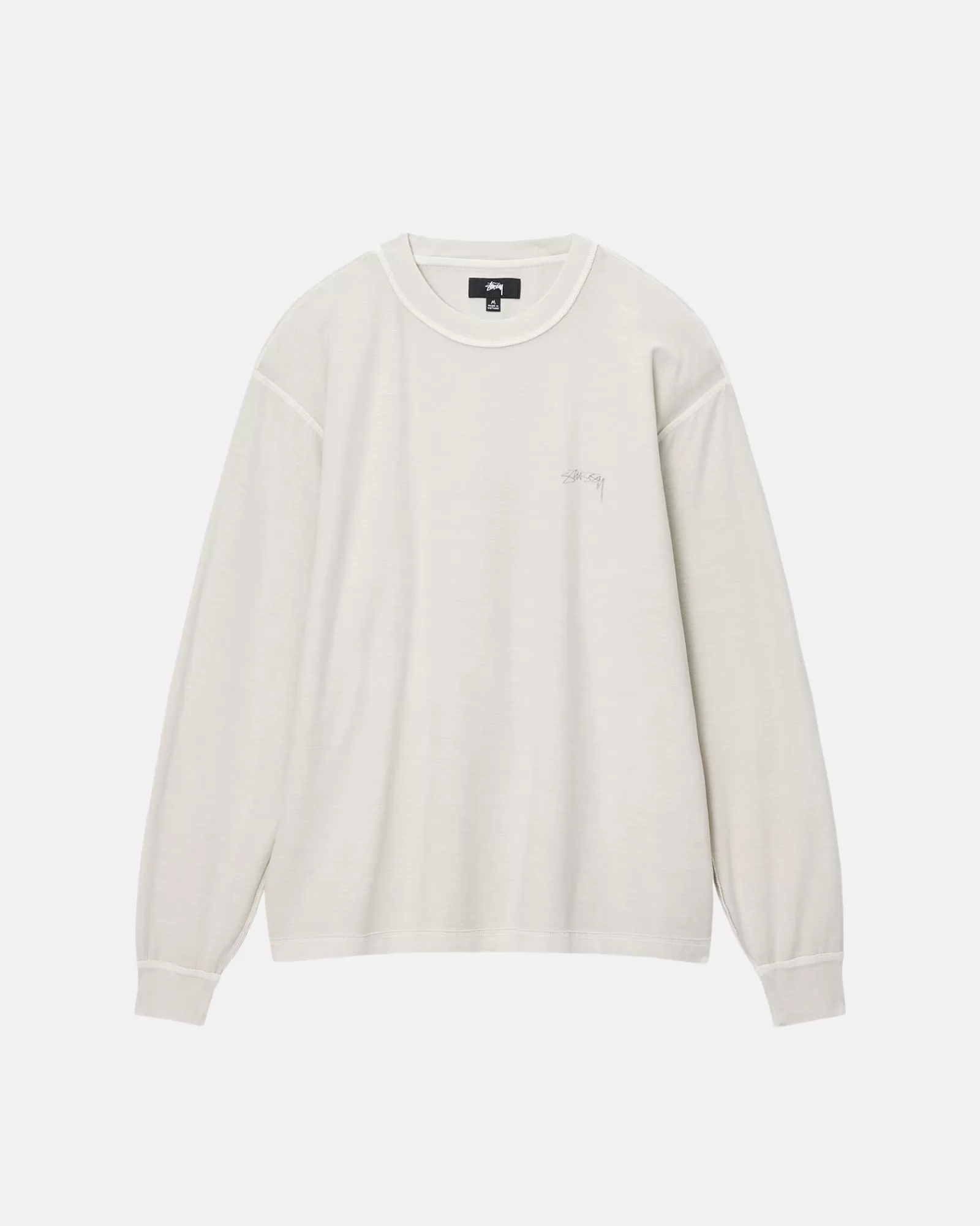 T-Shirts*Stüssy LAZY LONGSLEEVE TEE Bone