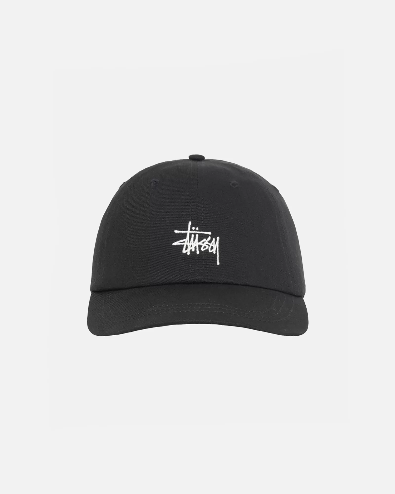 Mützen & Hüte*Stüssy LOW PROFILE BASIC STRAPBACK Black