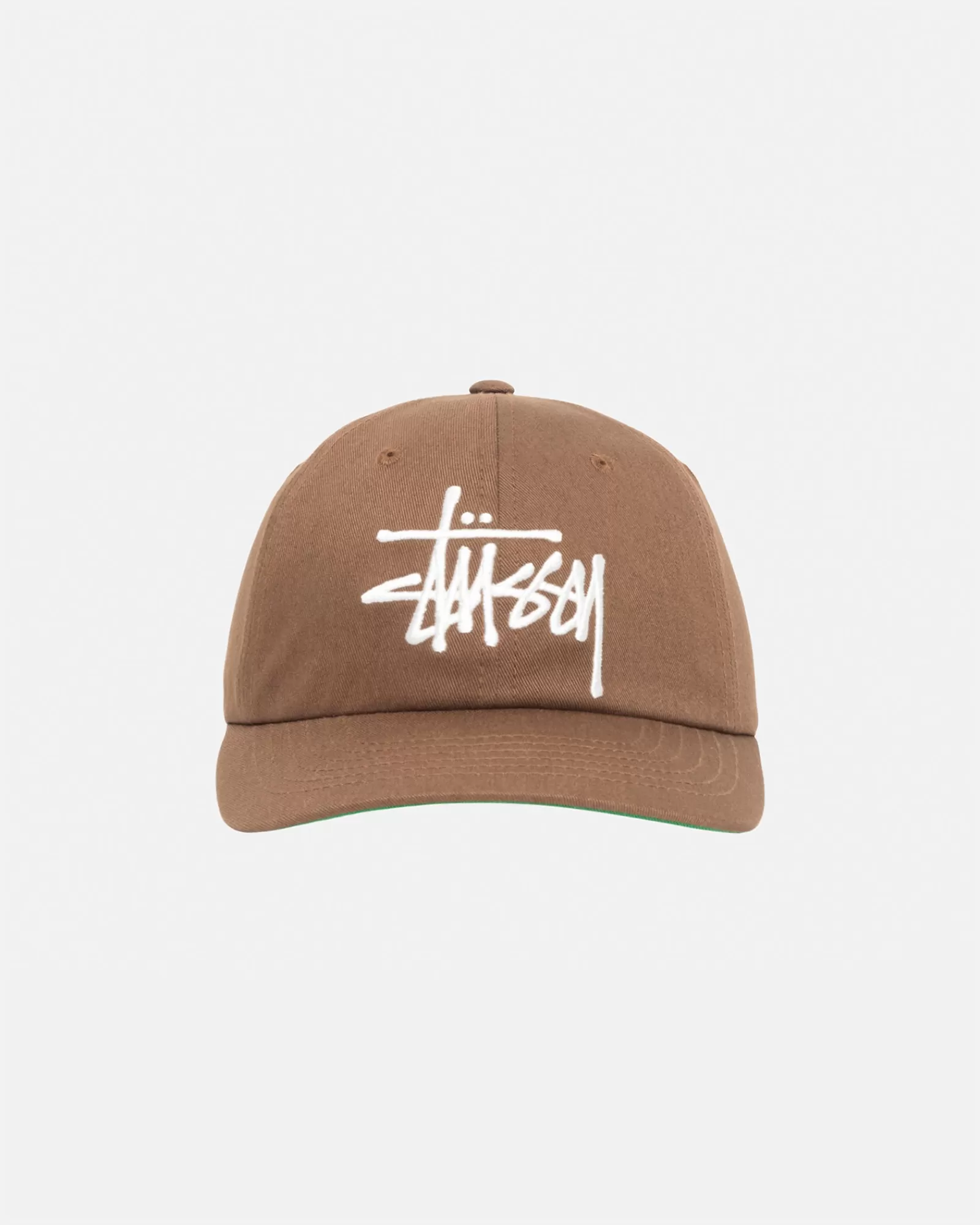 Mützen & Hüte*Stüssy LOW PROFILE BIG BASIC SNAPBACK Cocoa