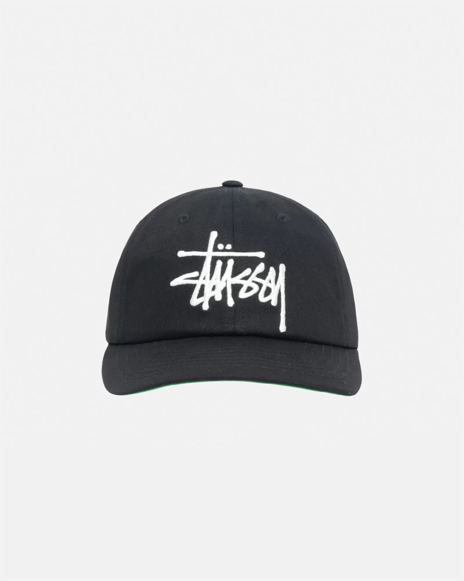 Mützen & Hüte*Stüssy LOW PROFILE BIG BASIC SNAPBACK Shadow Black