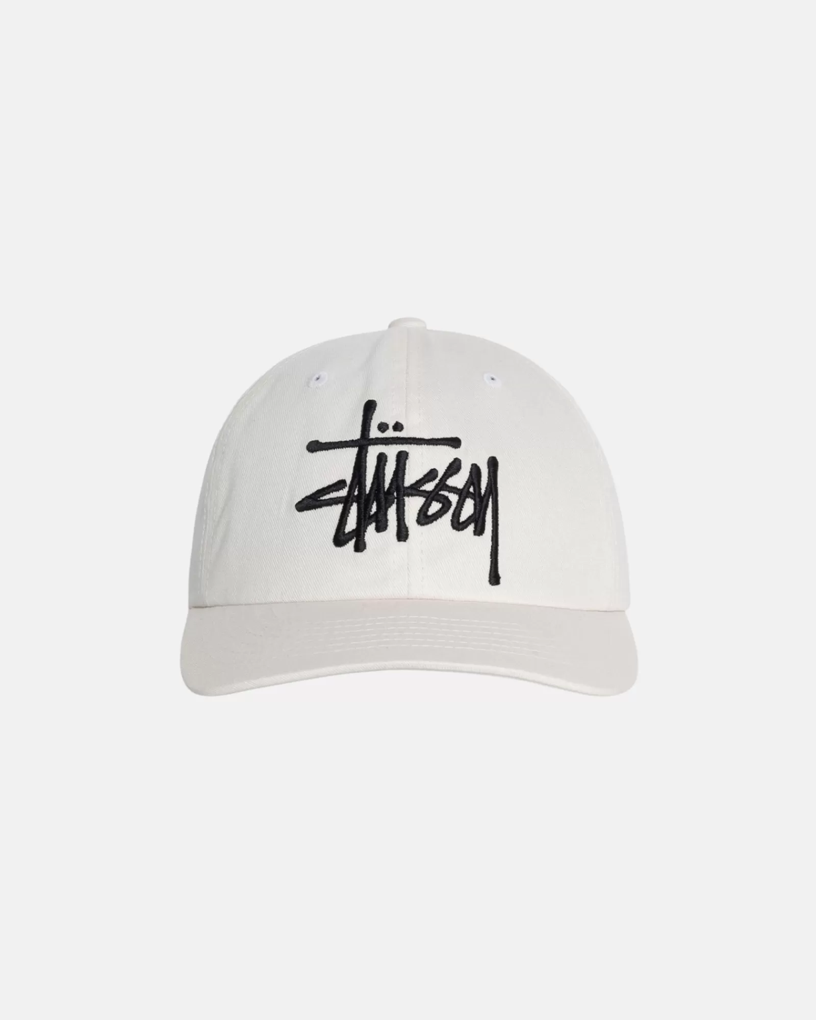 Mützen & Hüte*Stüssy LOW PROFILE BIG BASIC SNAPBACK Snow