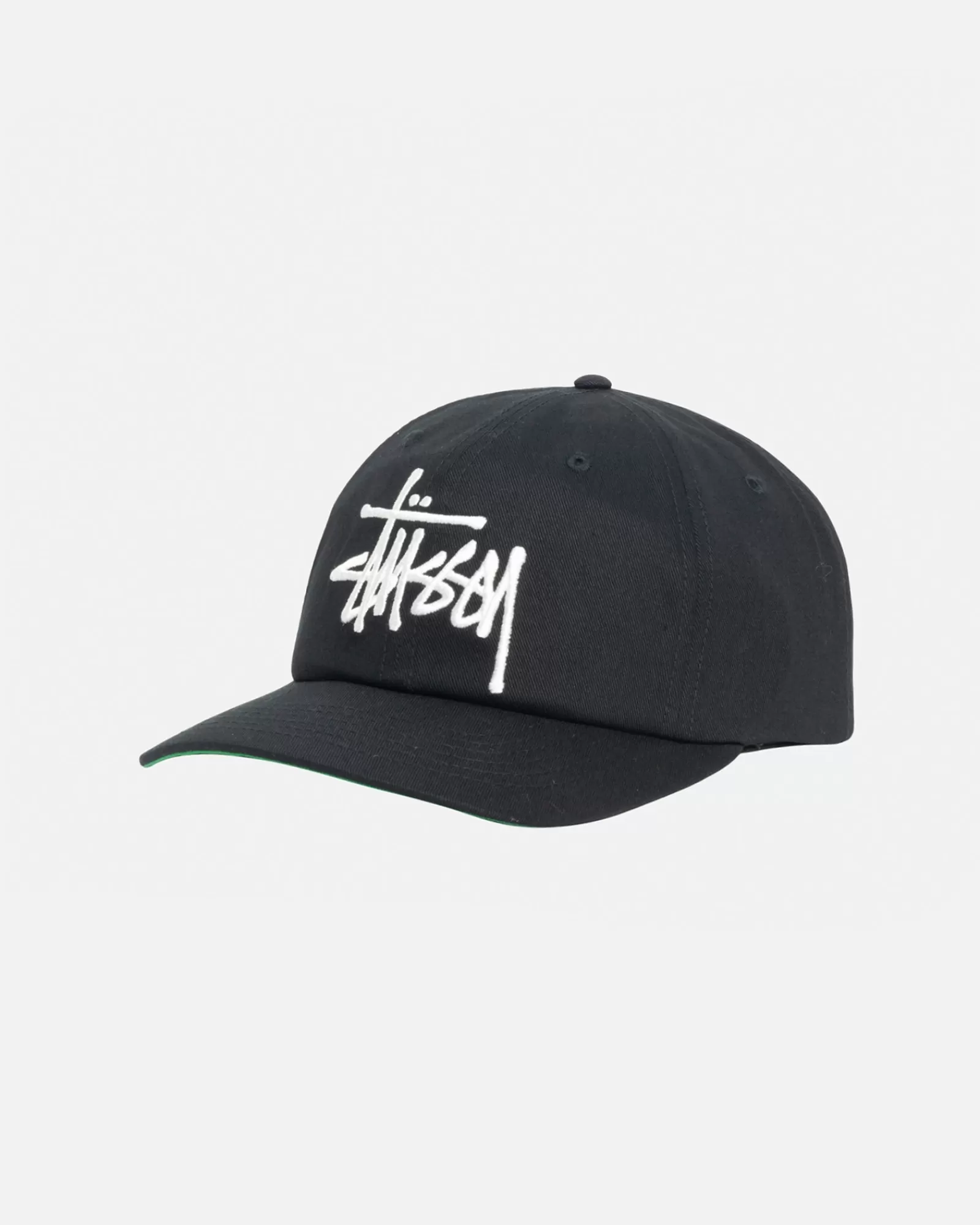 Mützen & Hüte*Stüssy LOW PROFILE BIG BASIC SNAPBACK Shadow Black