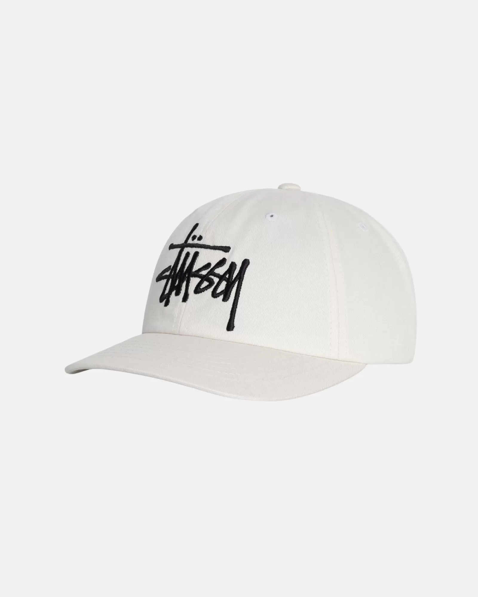 Mützen & Hüte*Stüssy LOW PROFILE BIG BASIC SNAPBACK Snow