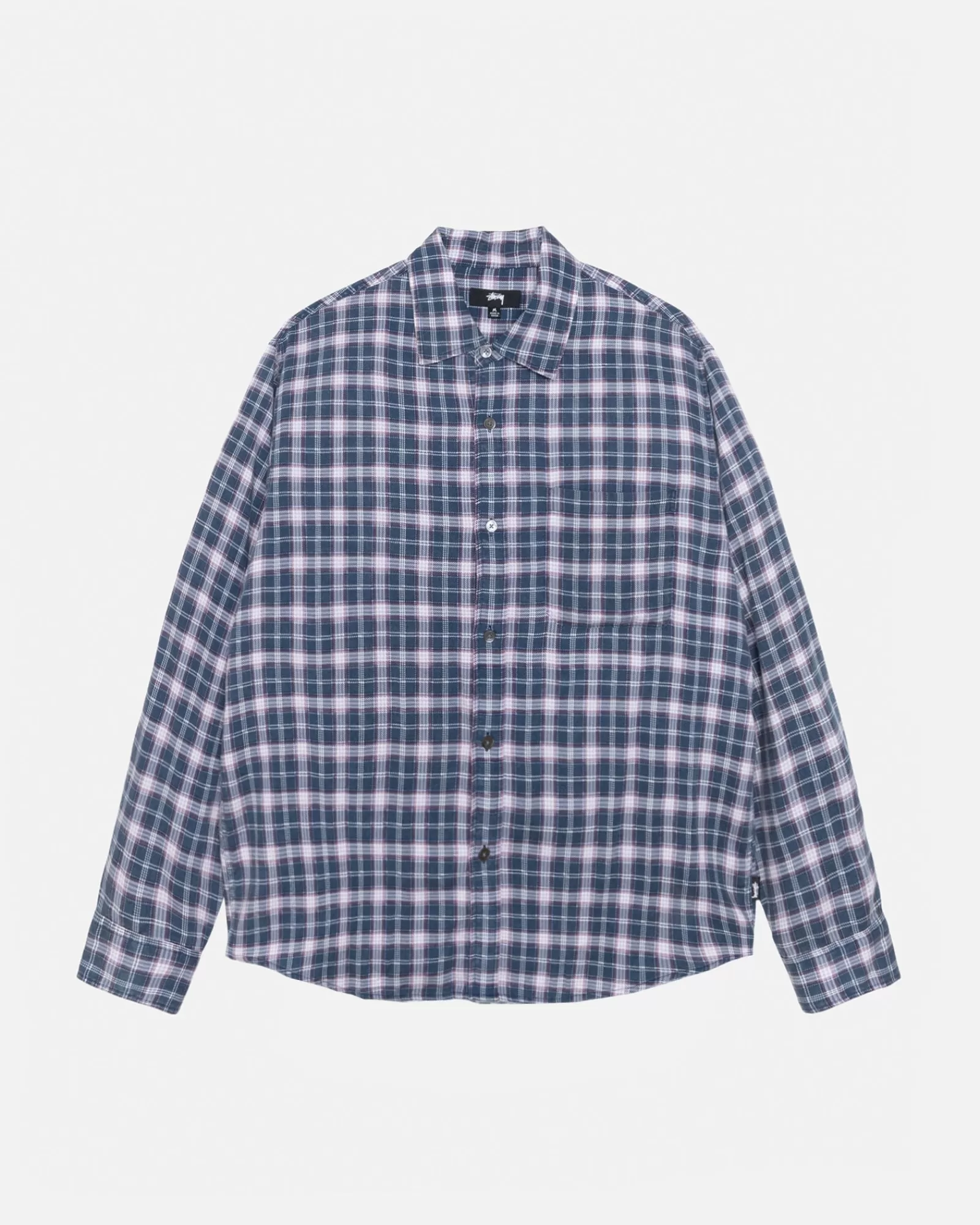 Hemden*Stüssy MATTHEW SHIRT PRINTED PLAID Navy