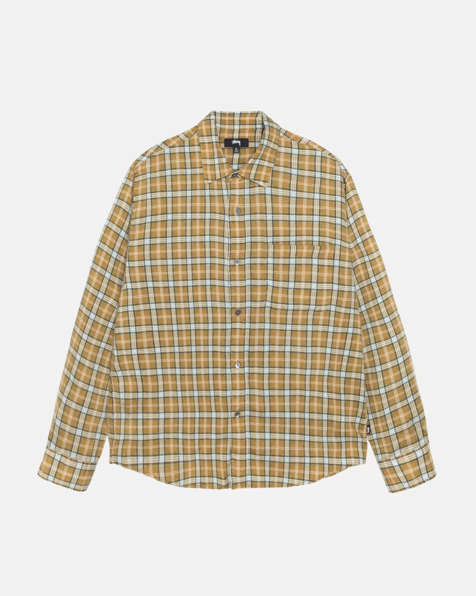 Hemden*Stüssy MATTHEW SHIRT PRINTED PLAID Gold