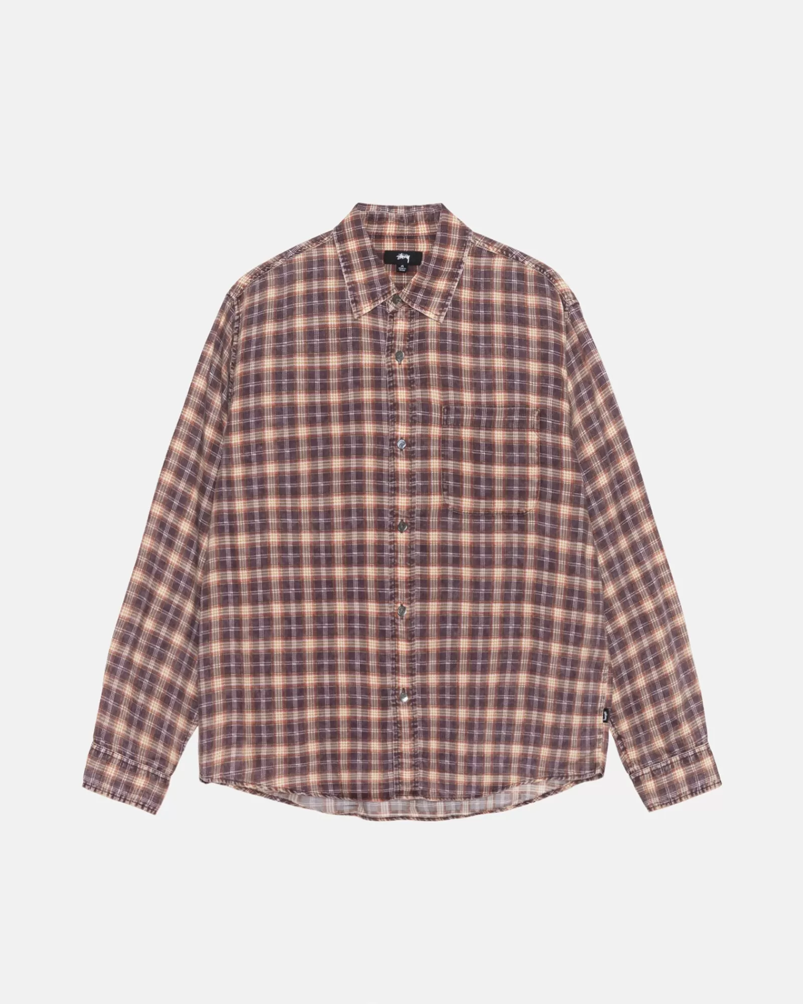 Hemden*Stüssy MATTHEW SHIRT PRINTED PLAID Brick