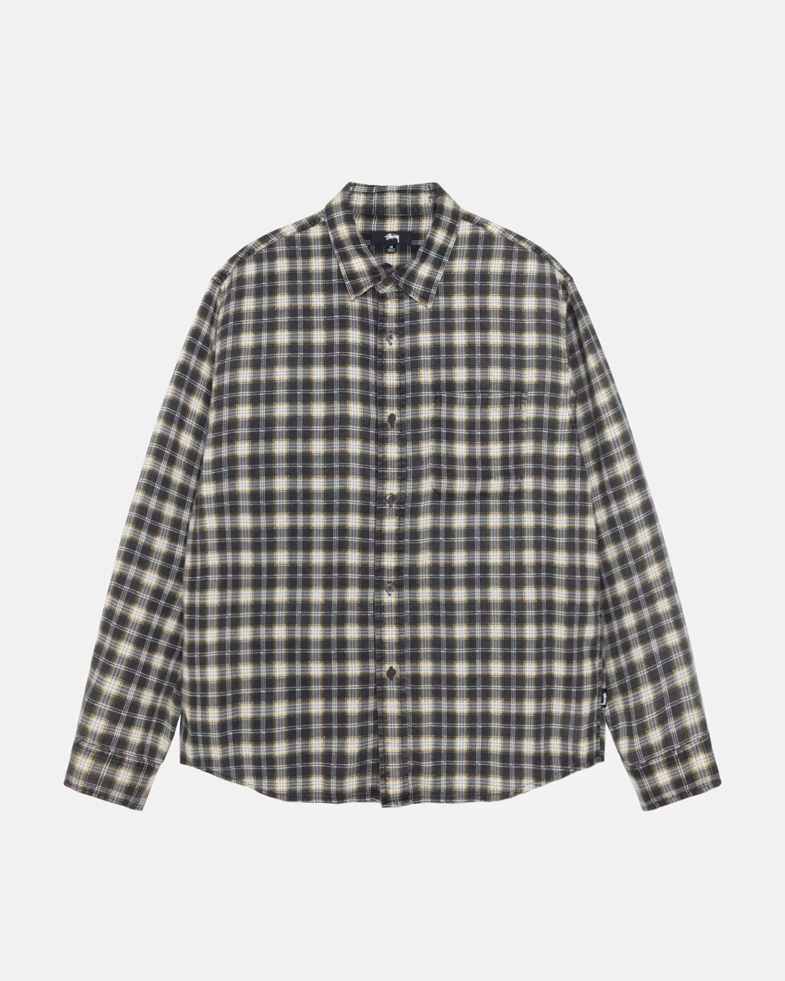 Hemden*Stüssy MATTHEW SHIRT PRINTED PLAID Black