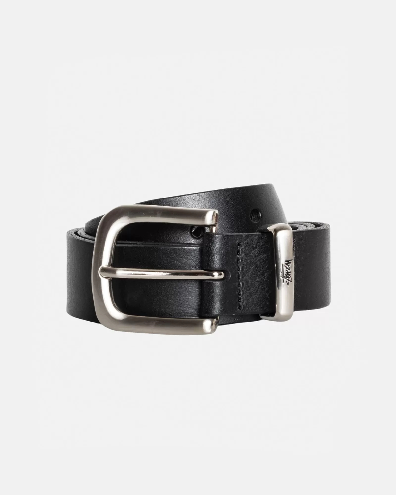 Accessoires*Stüssy METAL S TIP BELT Black