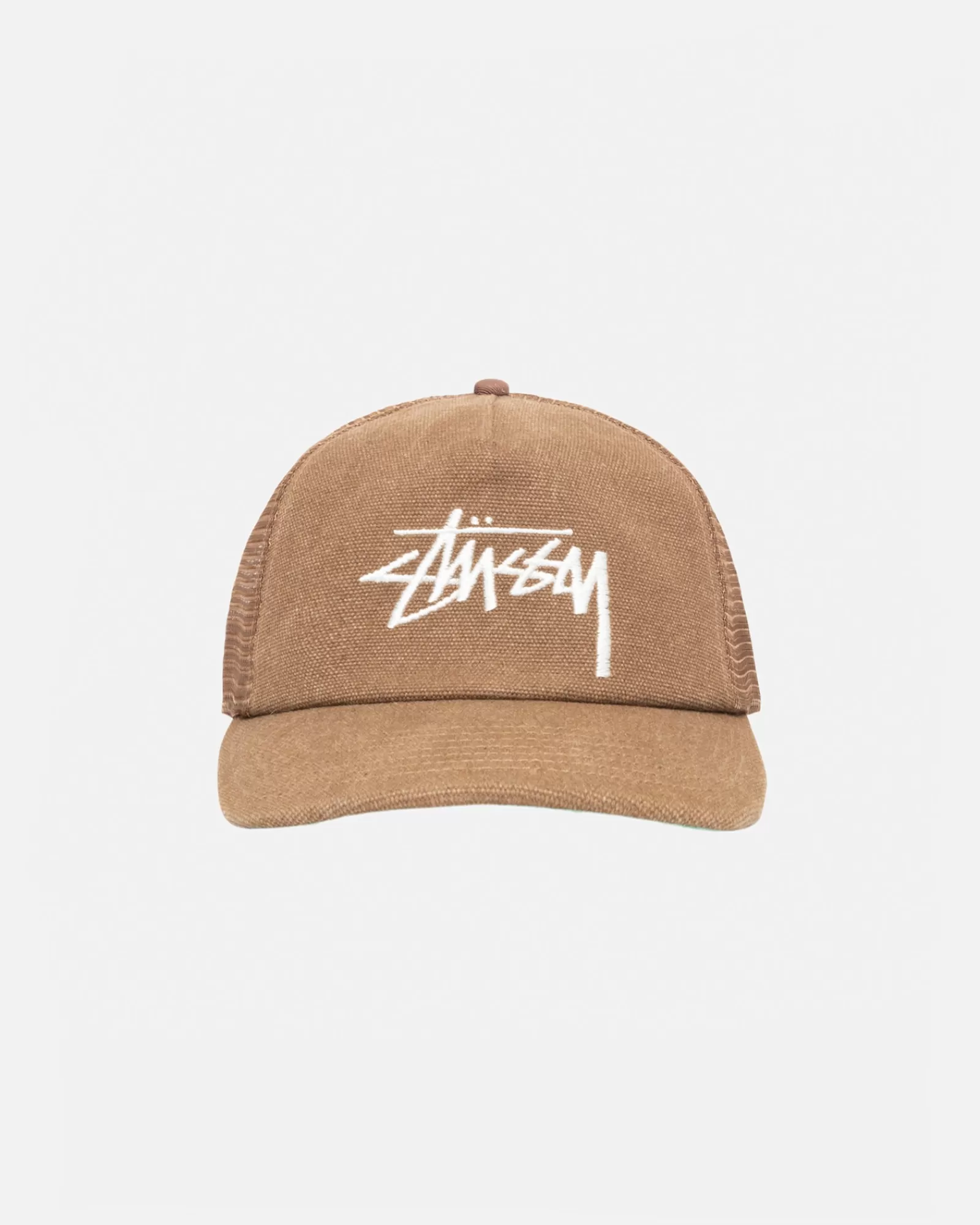 Mützen & Hüte*Stüssy MID DEPTH BIG STOCK MESH SNAPBACK Brown