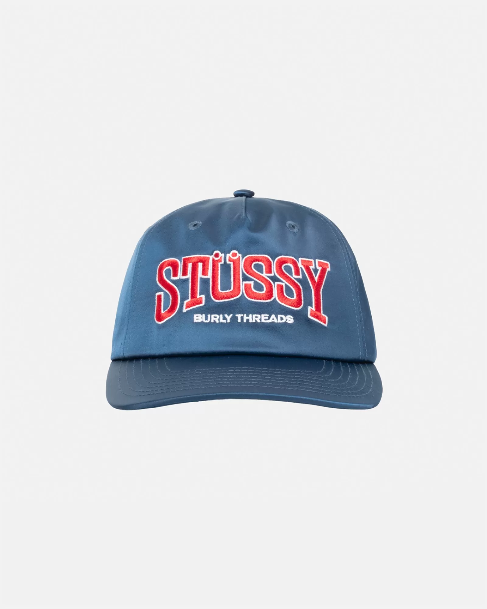 Mützen & Hüte*Stüssy MID DEPTH BURLY THREADS SNAPBACK Navy