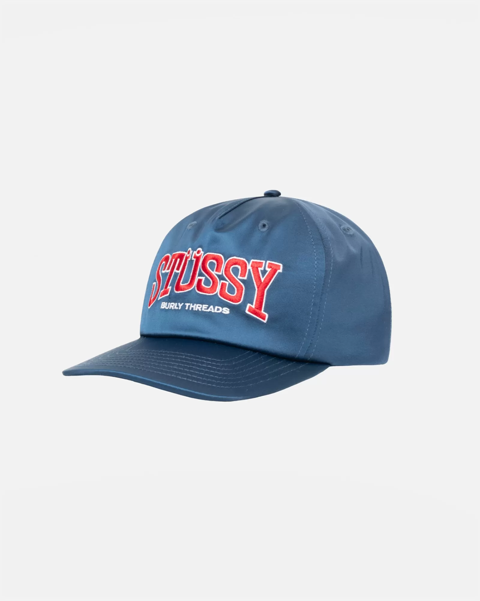 Mützen & Hüte*Stüssy MID DEPTH BURLY THREADS SNAPBACK Navy