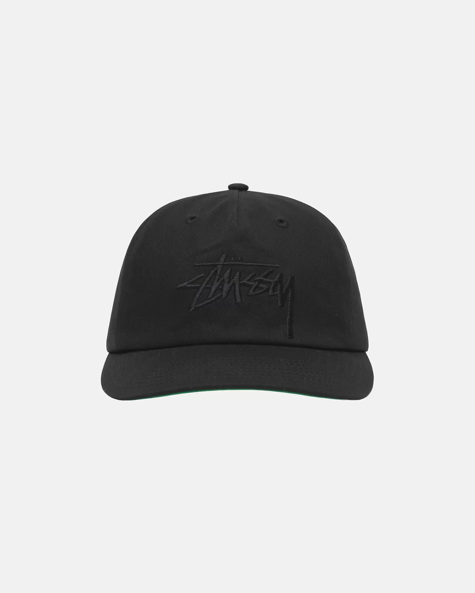 Mützen & Hüte*Stüssy MID-DEPTH BIG STOCK SNAPBACK Black