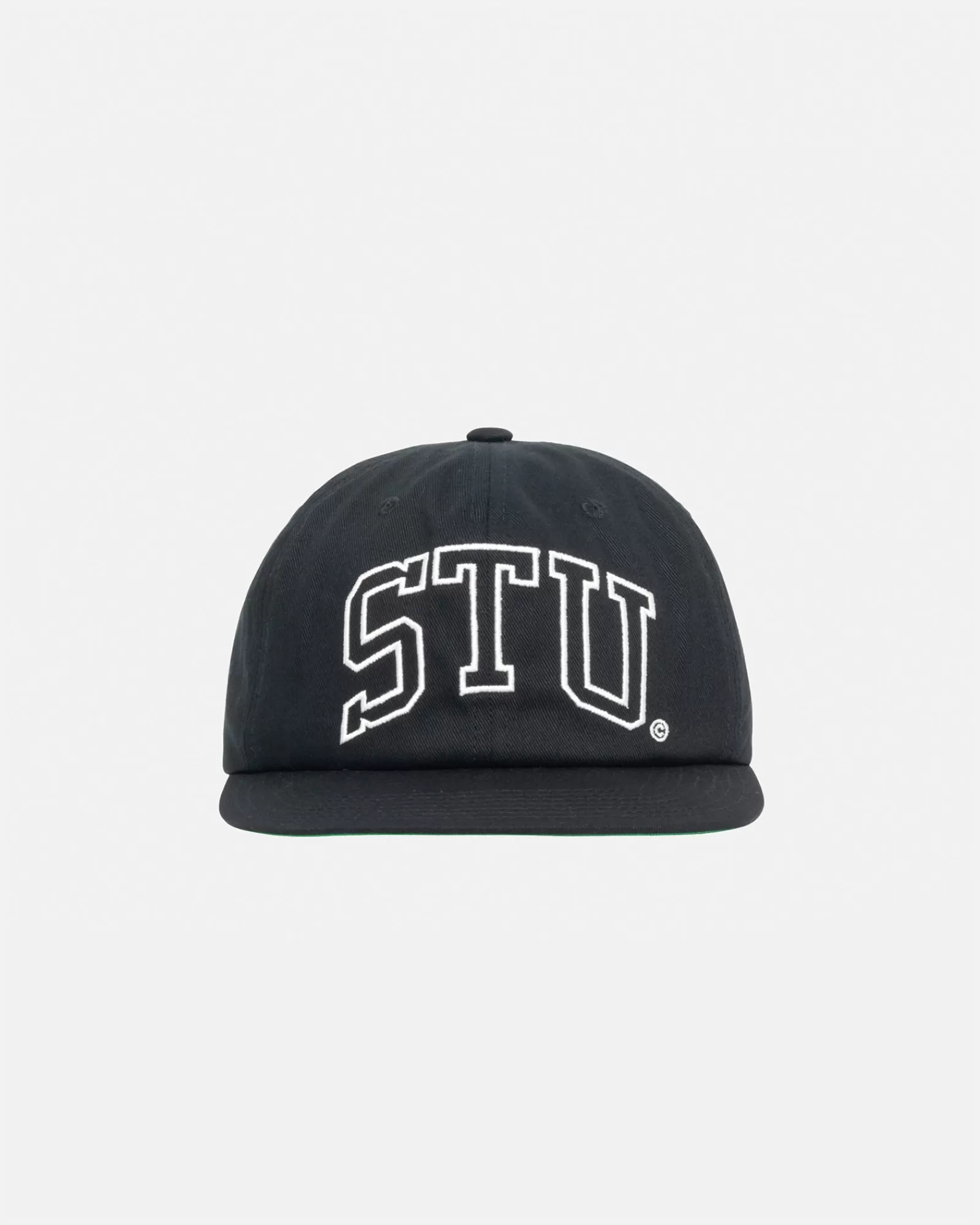 Mützen & Hüte*Stüssy MID-DEPTH STU ARCH STRAPBACK Shadow Black