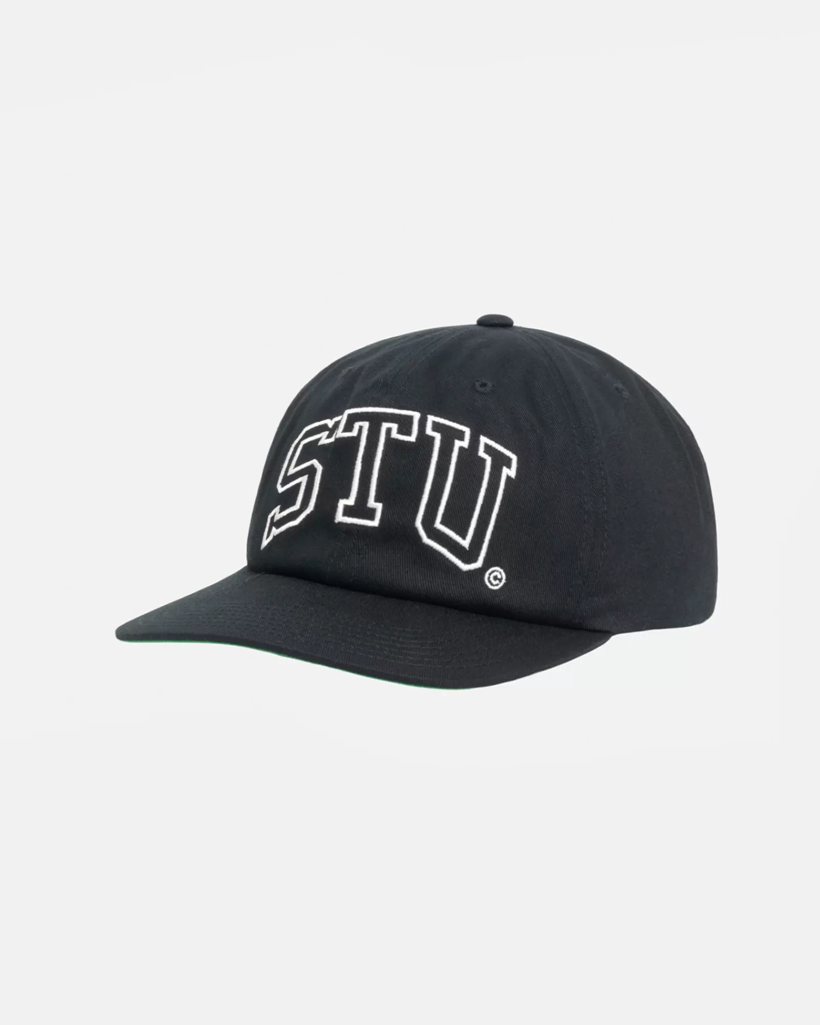 Mützen & Hüte*Stüssy MID-DEPTH STU ARCH STRAPBACK Shadow Black