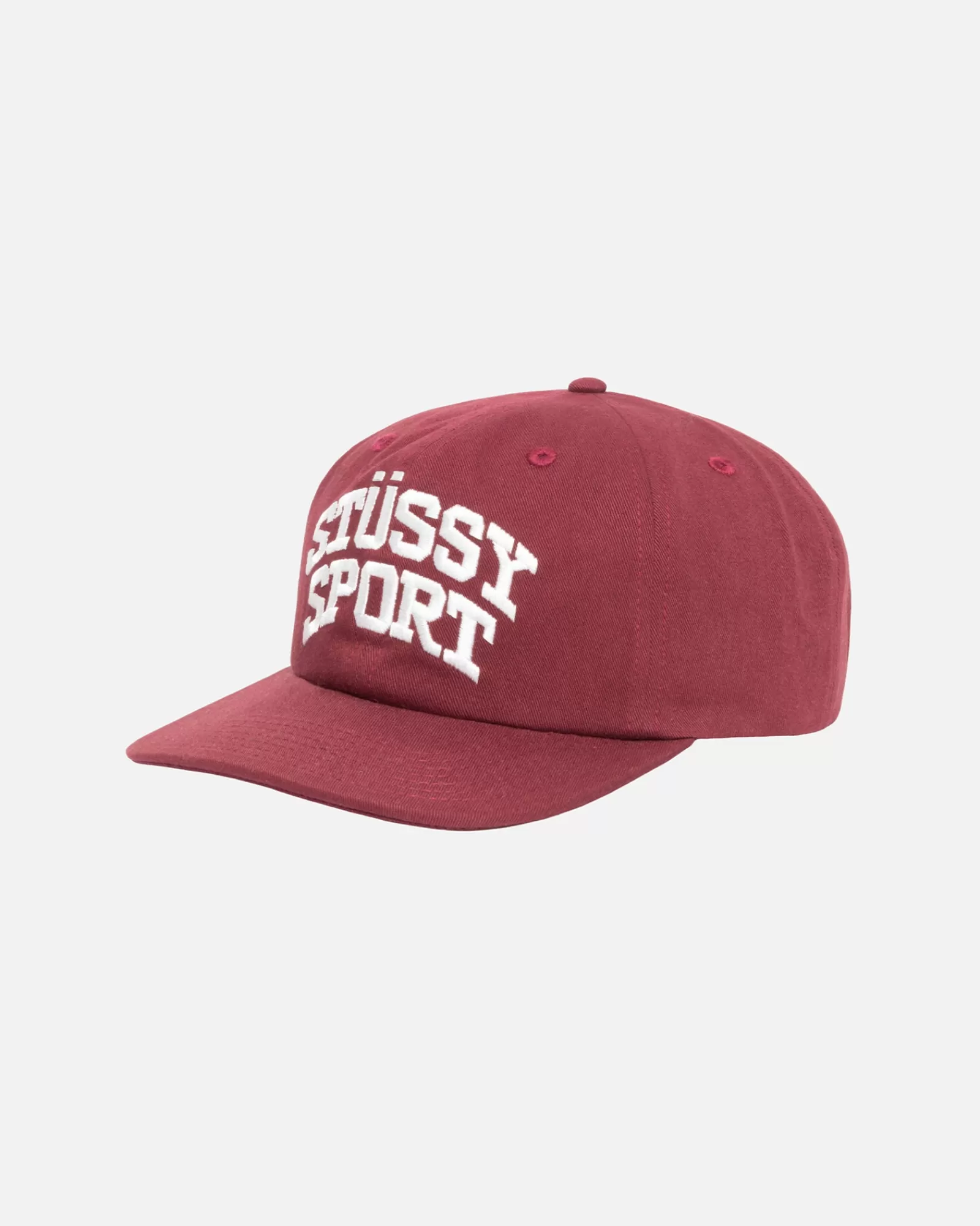 Mützen & Hüte*Stüssy MID-DEPTH-CAP VON STÜSSY SPORT MIT STRAPBACK-VERSCHLUSS Maroon