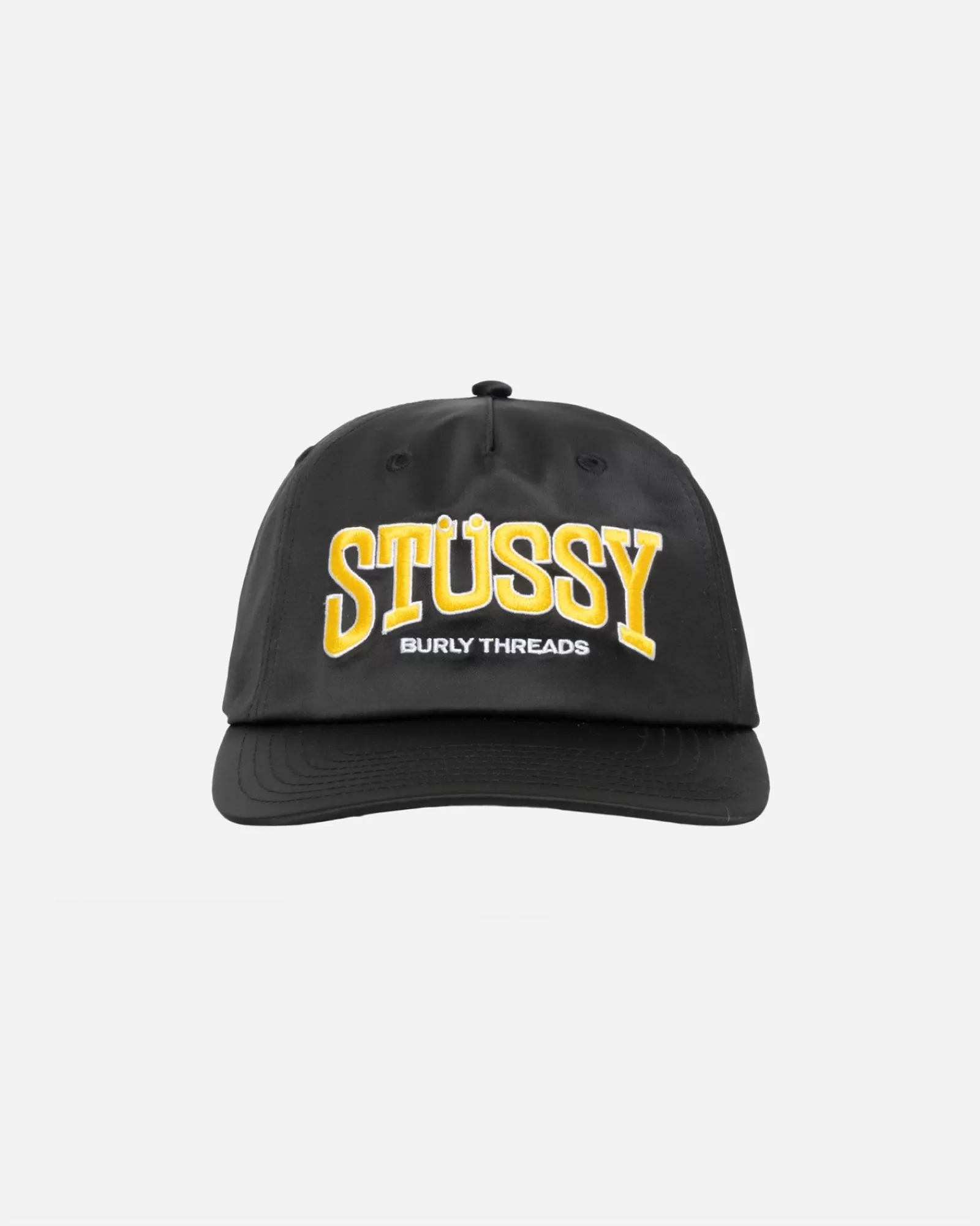 Mützen & Hüte*Stüssy MIDTIEFER BURLY THREADS SNAPBACK Black