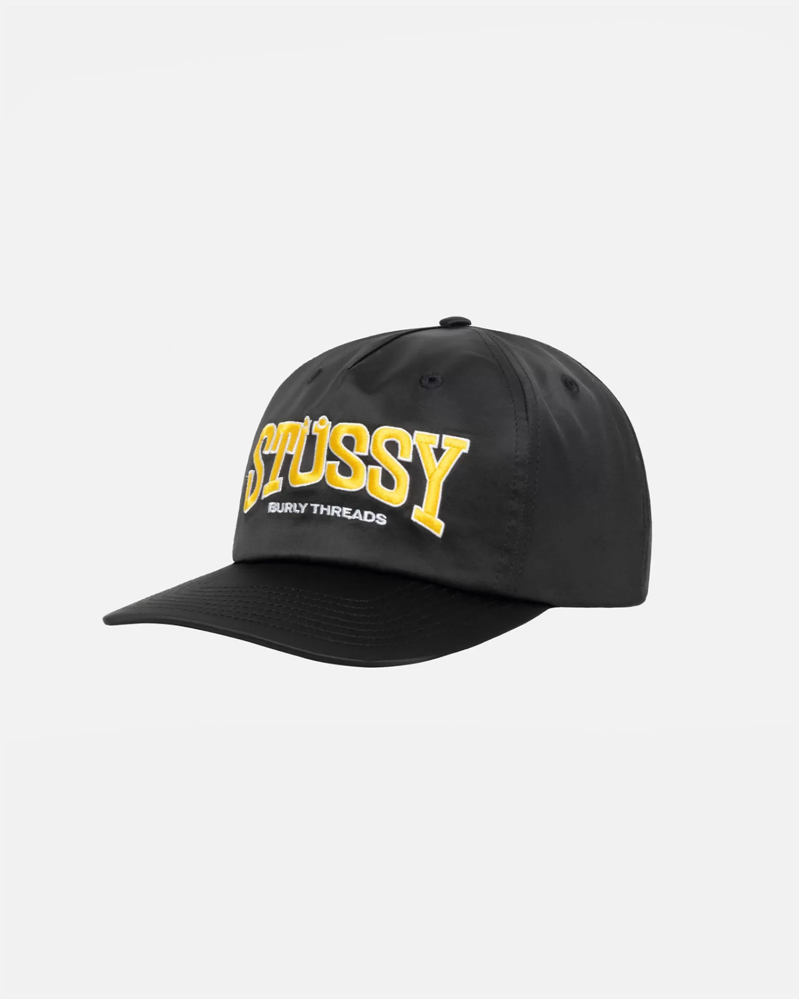 Mützen & Hüte*Stüssy MIDTIEFER BURLY THREADS SNAPBACK Black