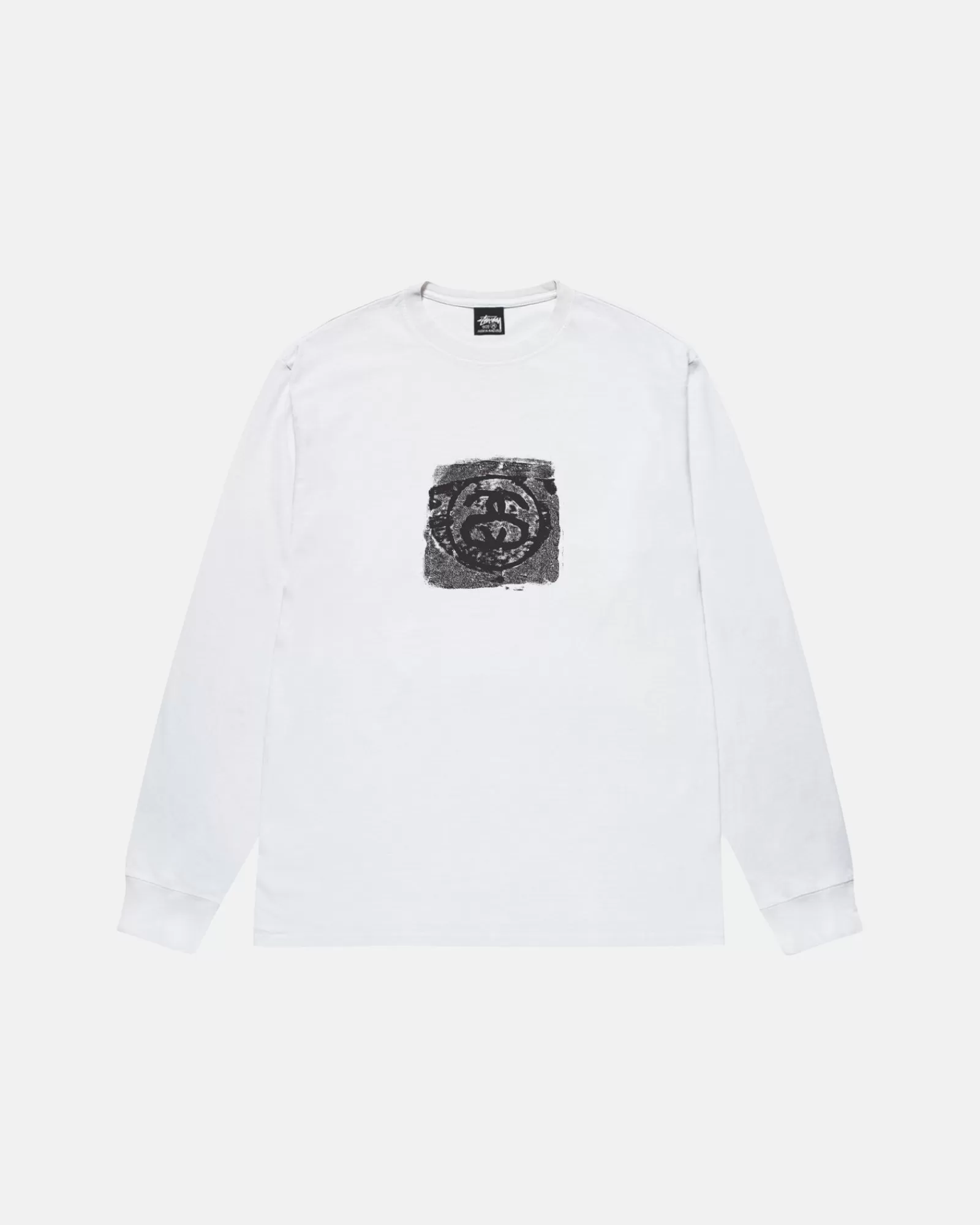 T-Shirts*Stüssy MONO LS TEE White