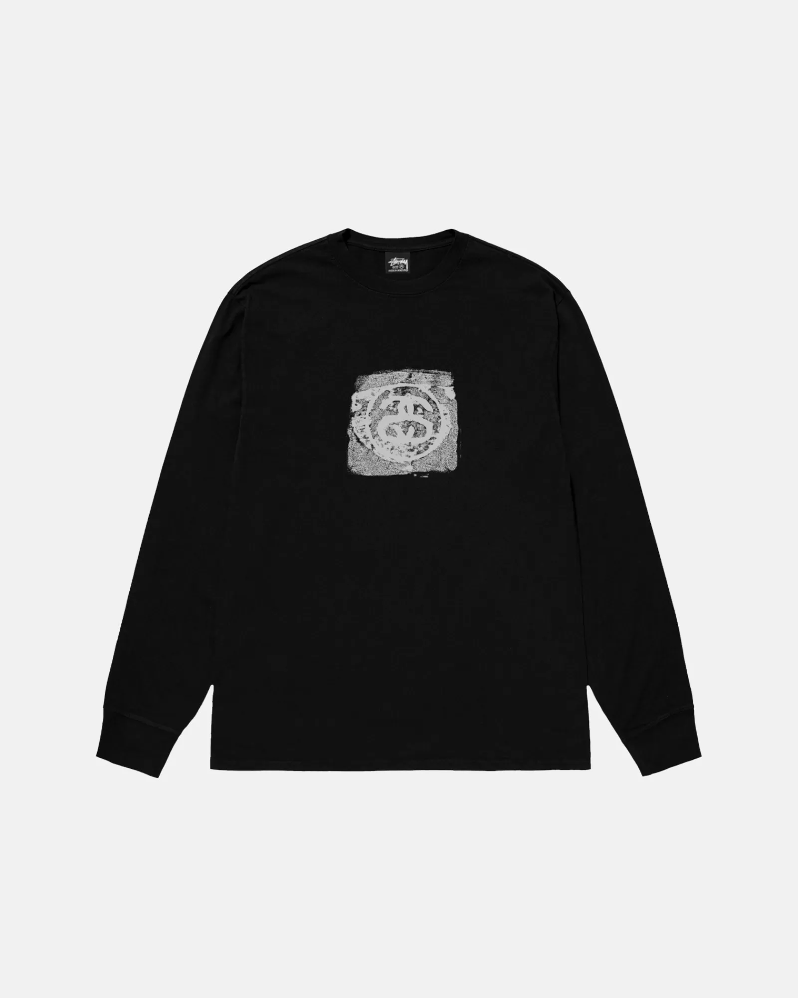 T-Shirts*Stüssy MONO LS TEE Black