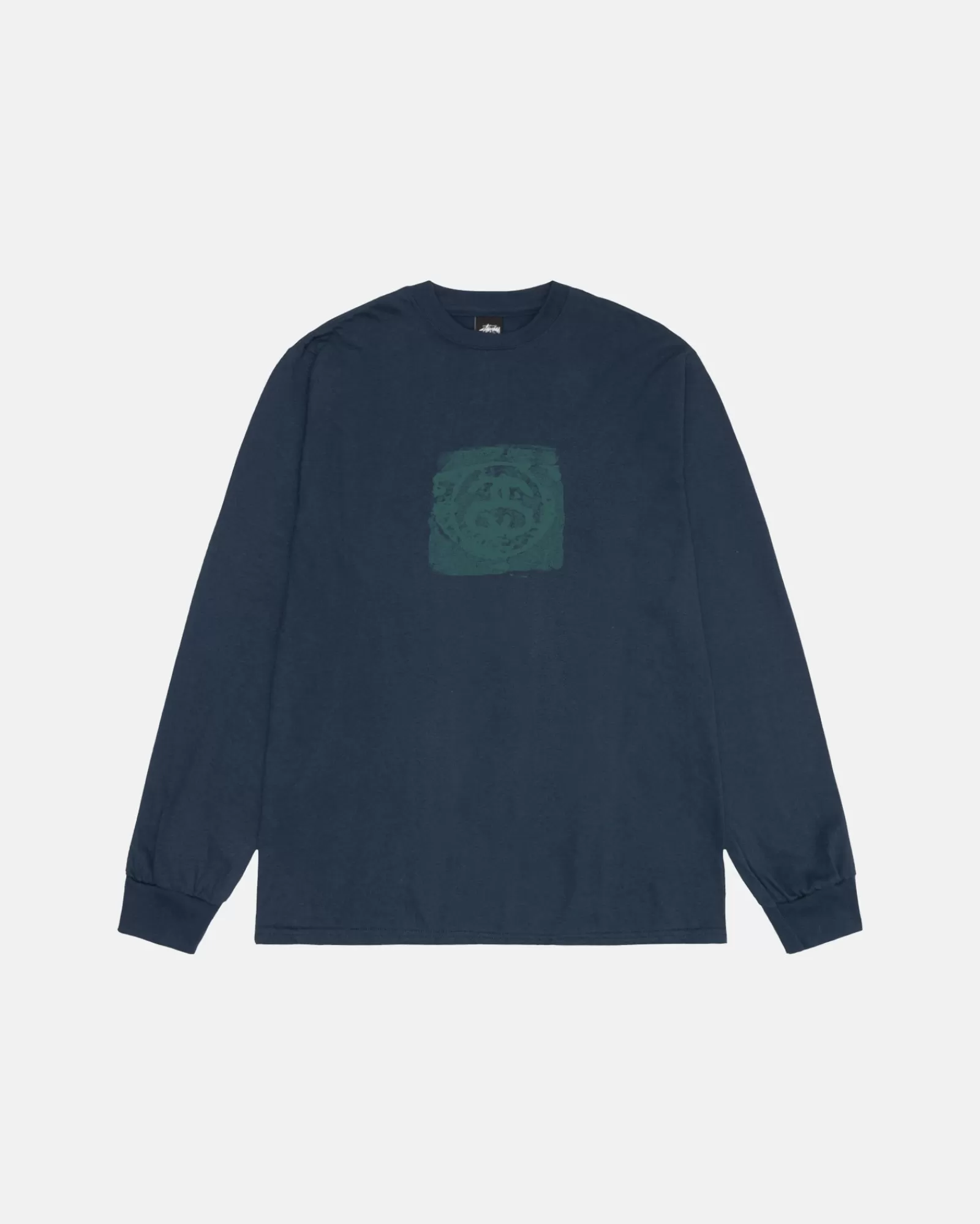 T-Shirts*Stüssy MONO LS T-Shirt Navy