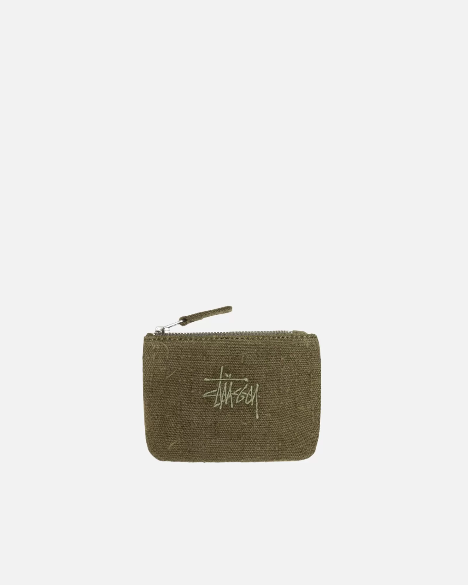 Accessoires*Stüssy NEEDLE PUNCH COIN POUCH Olive