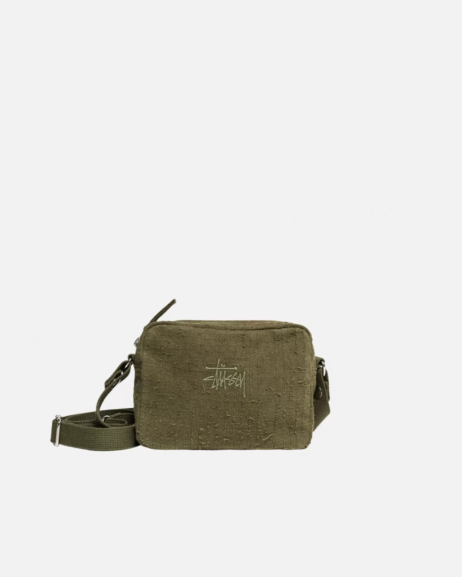 Accessoires*Stüssy NEEDLE PUNCH SIDE POUCH Olive