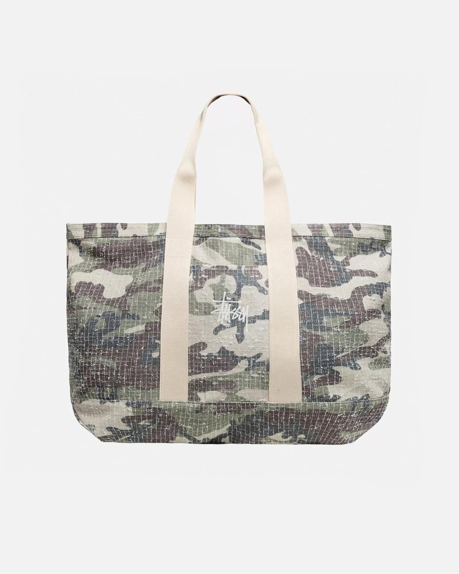 Accessoires*Stüssy NEEDLE PUNCH XL TOTE BAG Camo