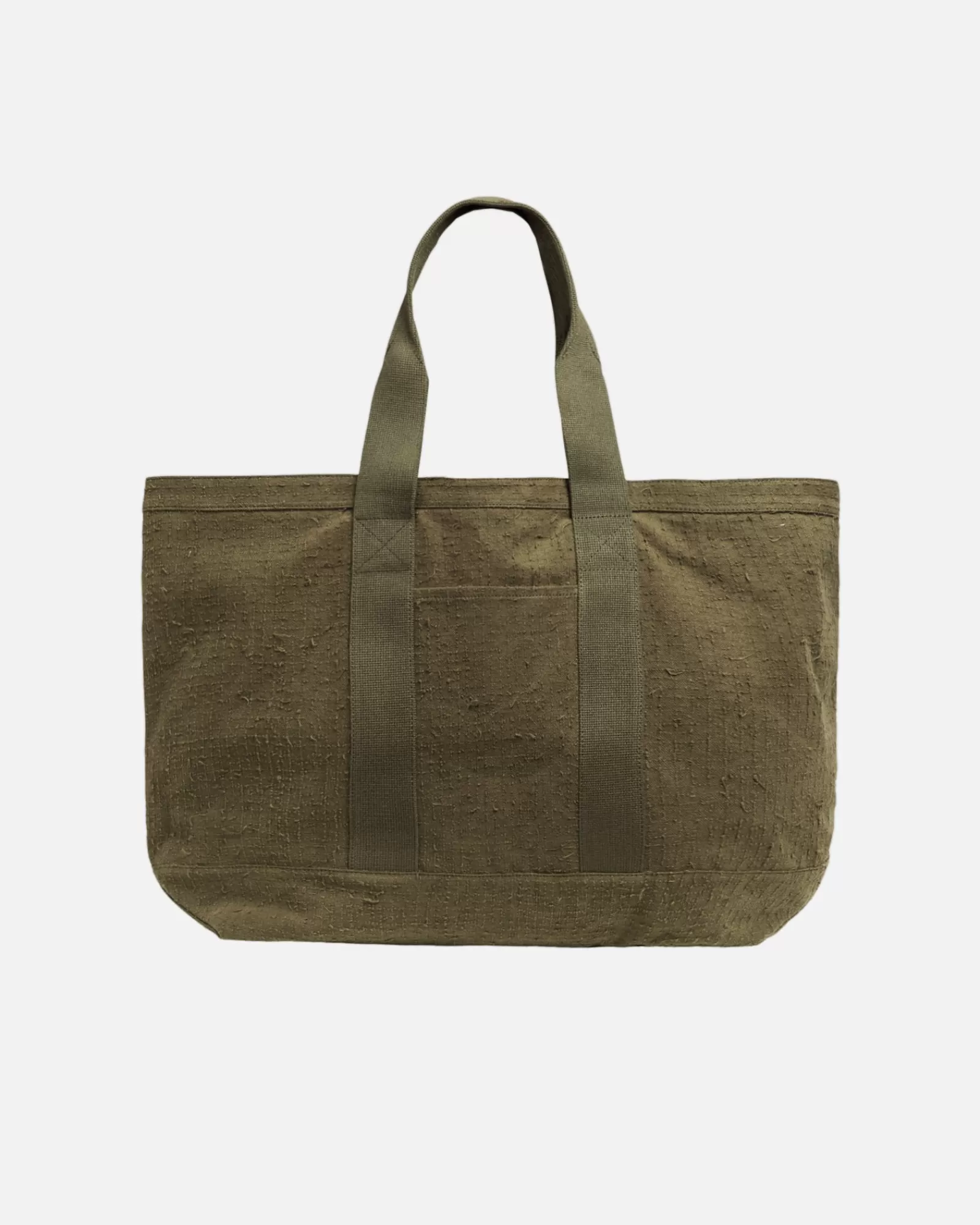 Accessoires*Stüssy NEEDLE PUNCH XL TOTE BAG Olive