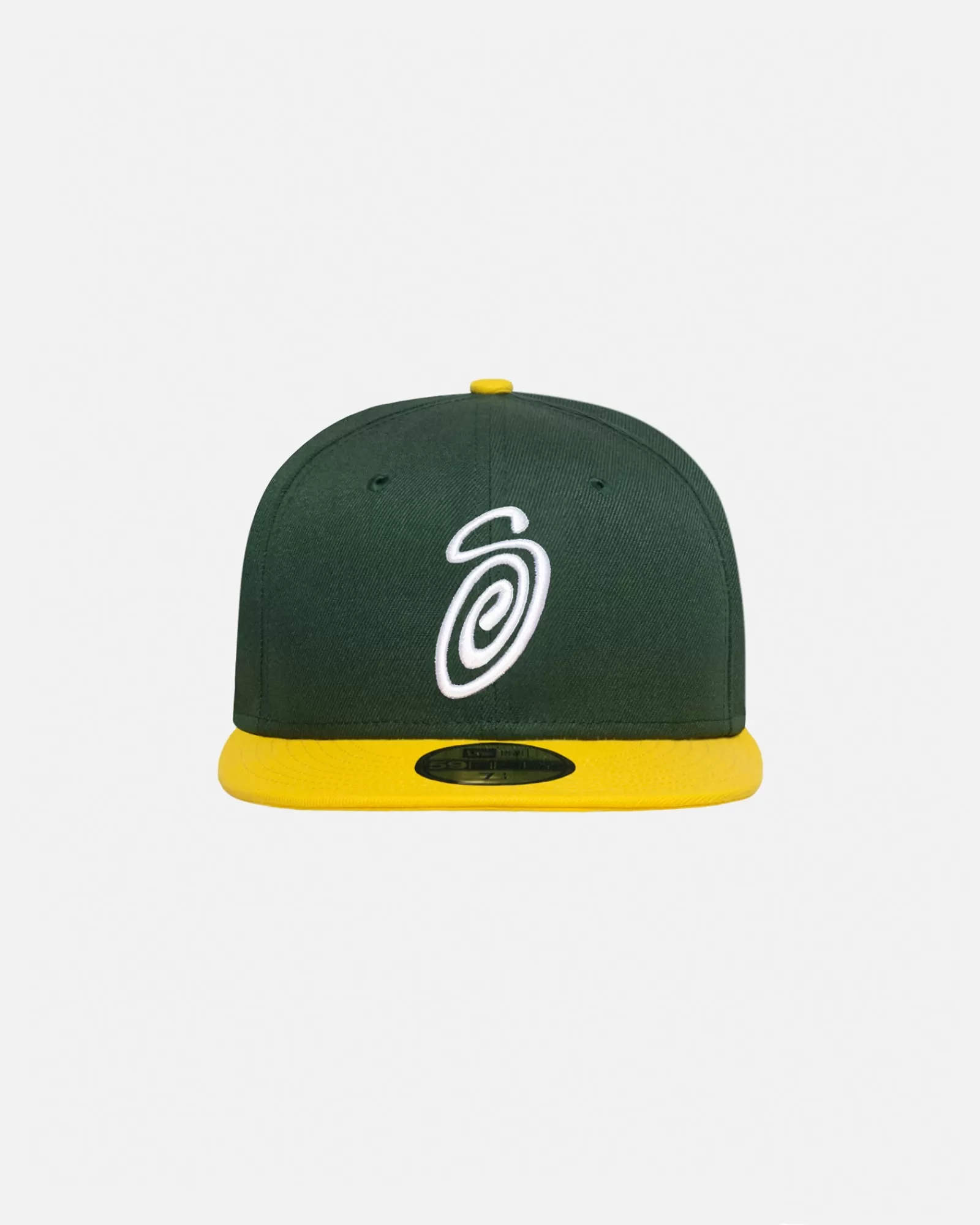 Mützen & Hüte*Stüssy NEW ERA 59FIFTY SWIRLY S Green/Yellow