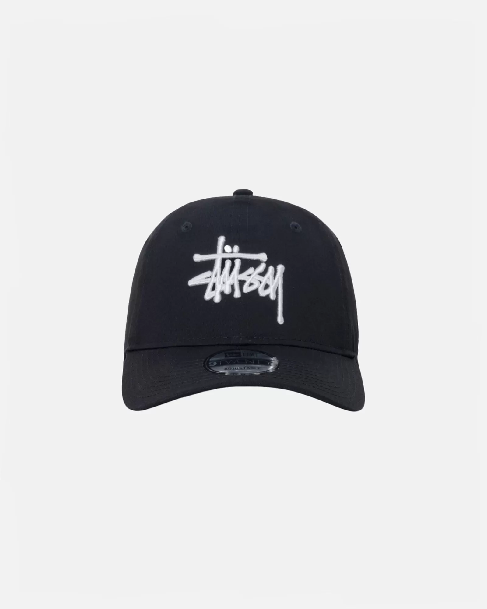 Mützen & Hüte*Stüssy NEW ERA 9TWENTY BASIC STRAPBACK Black