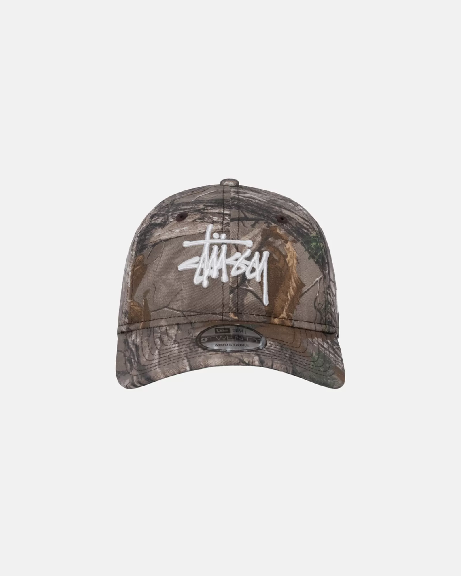 Mützen & Hüte*Stüssy NEW ERA 9TWENTY BASIC STRAPBACK Real Tree Edge