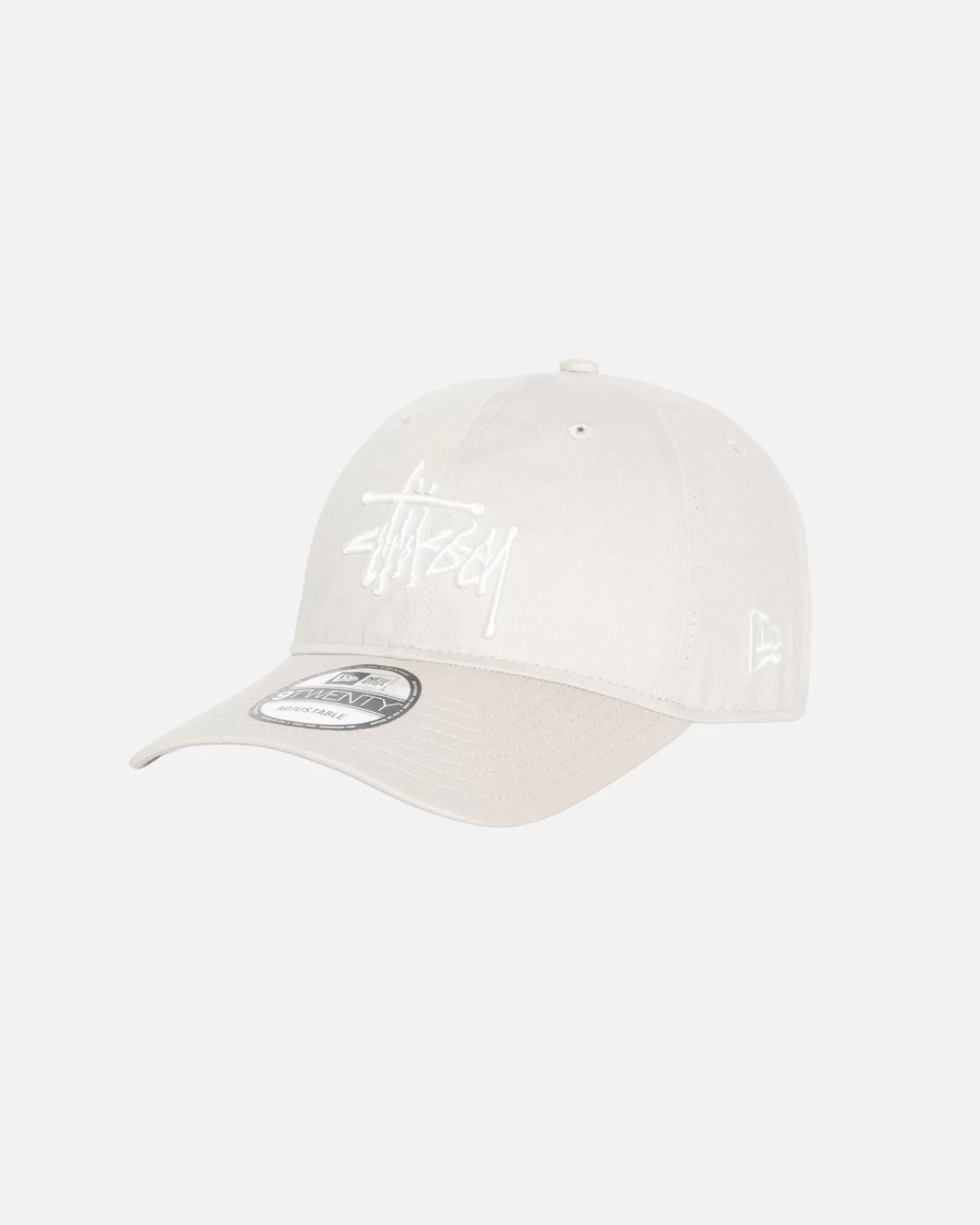 Mützen & Hüte*Stüssy NEW ERA 9TWENTY BASIC STRAPBACK Stone