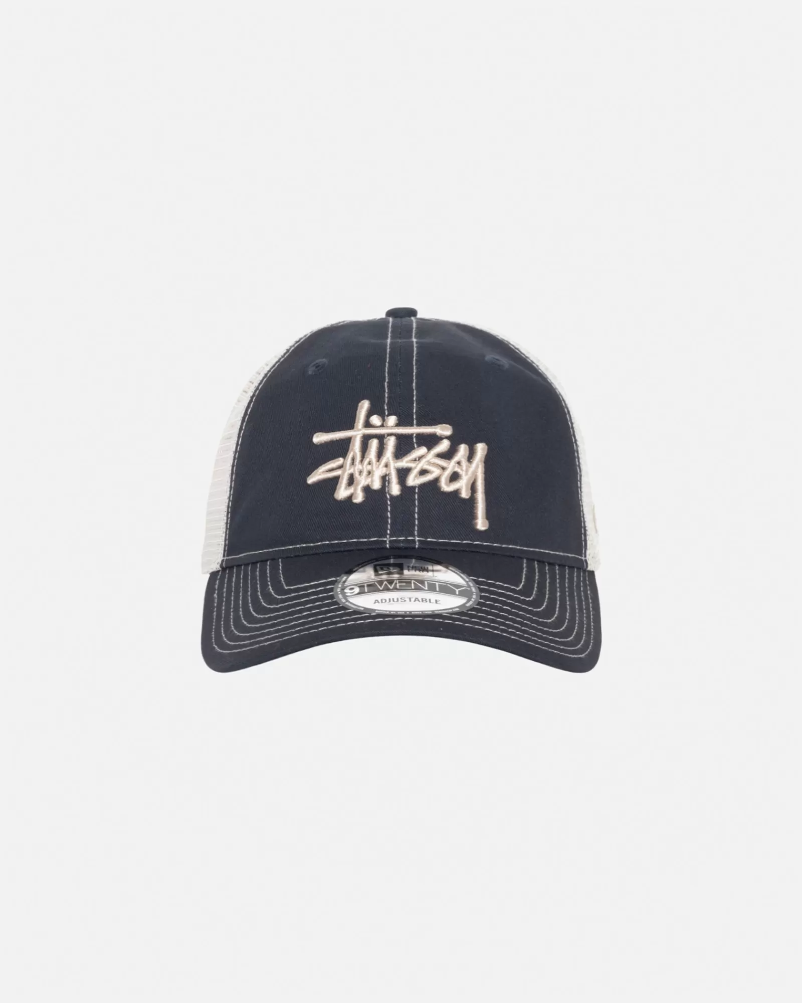 Mützen & Hüte*Stüssy NEW ERA 9TWENTY BASIC TRUCKER Navy