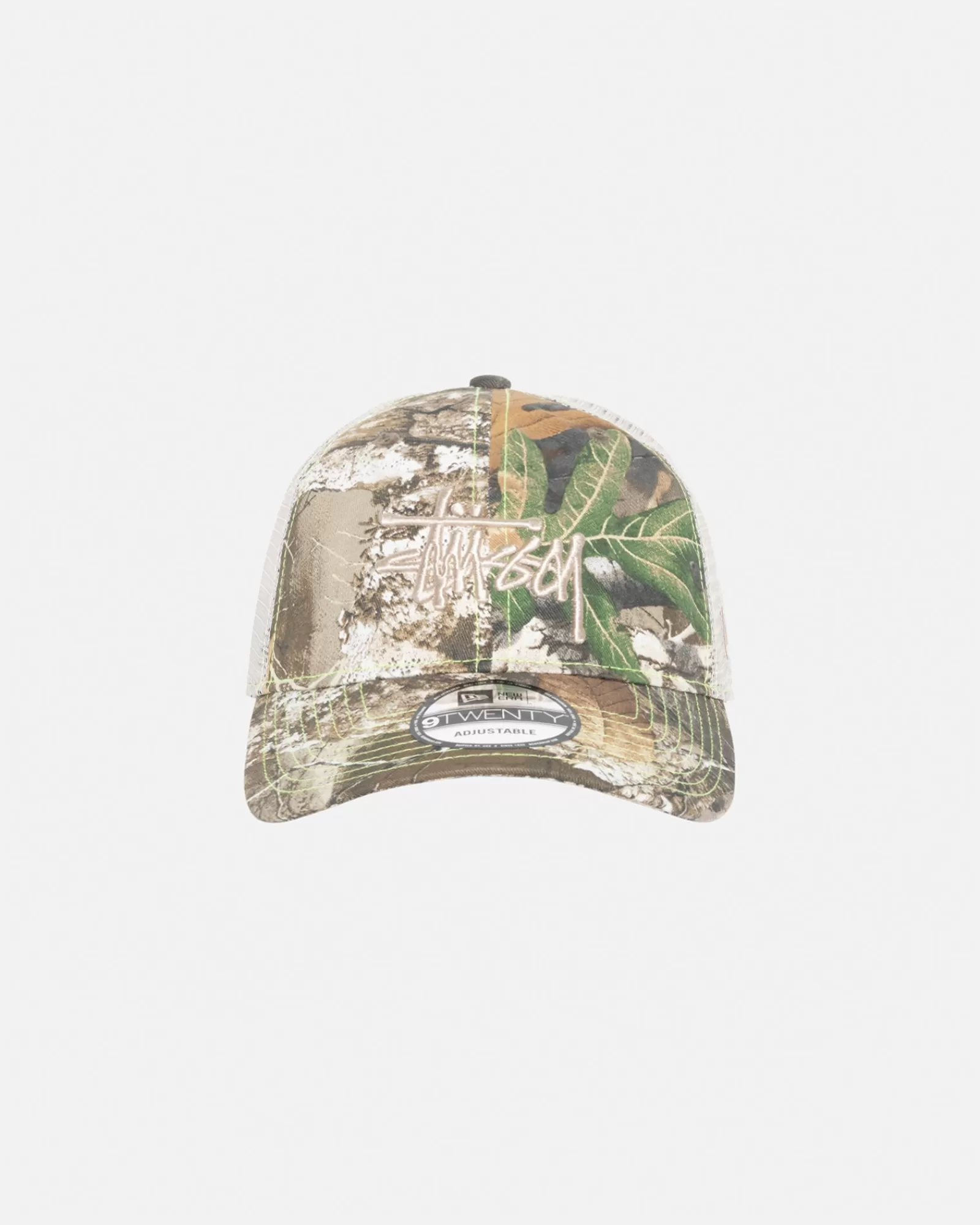 Mützen & Hüte*Stüssy NEW ERA 9TWENTY BASIC TRUCKER Real Tree Edge