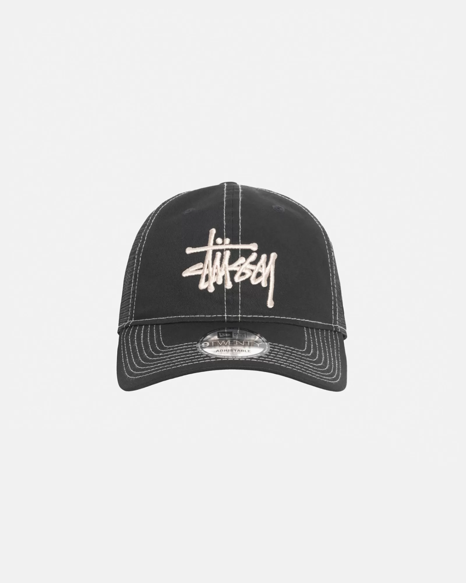 Mützen & Hüte*Stüssy NEW ERA 9TWENTY BASIC TRUCKER Black