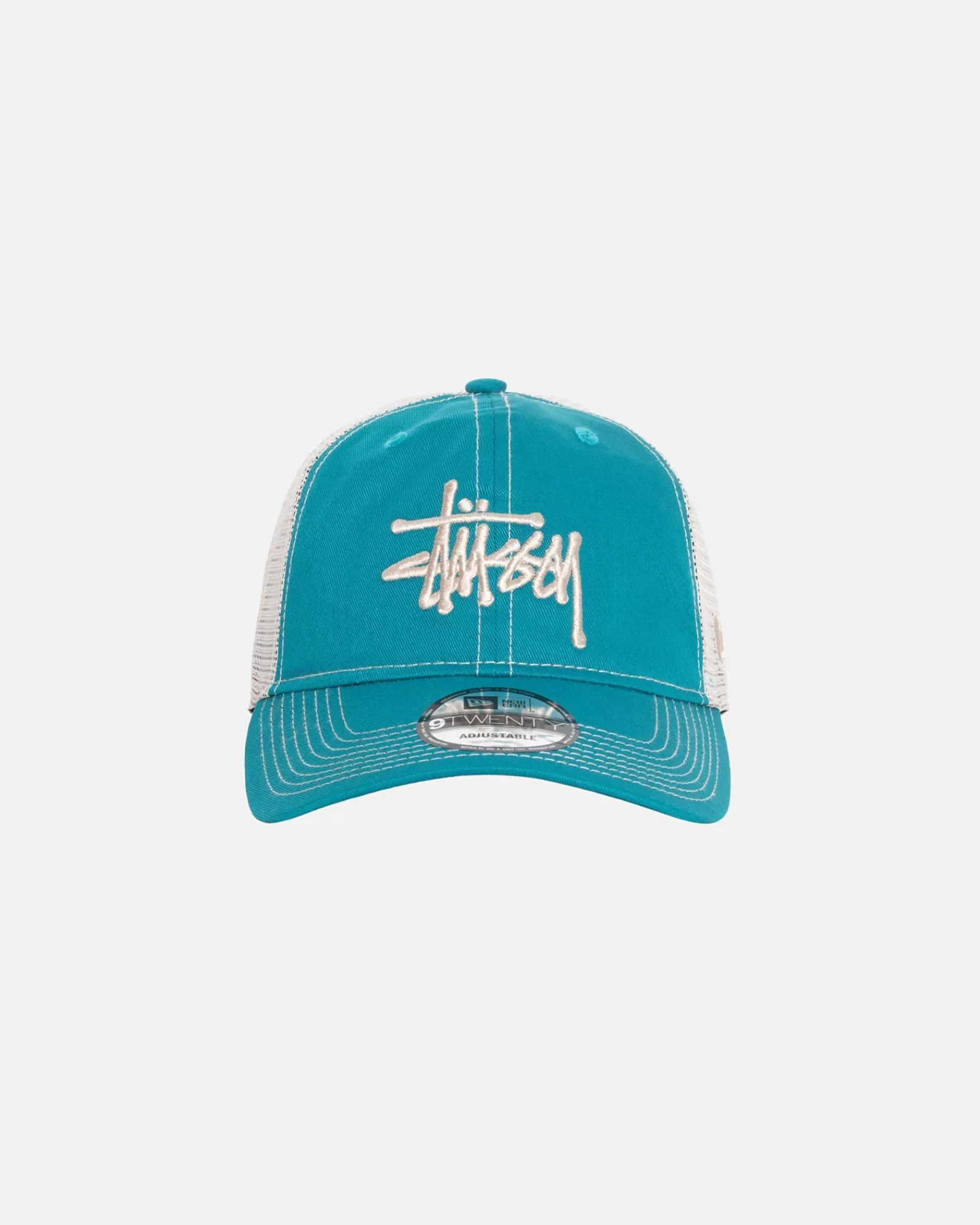 Mützen & Hüte*Stüssy NEW ERA 9TWENTY BASIC TRUCKER Teal