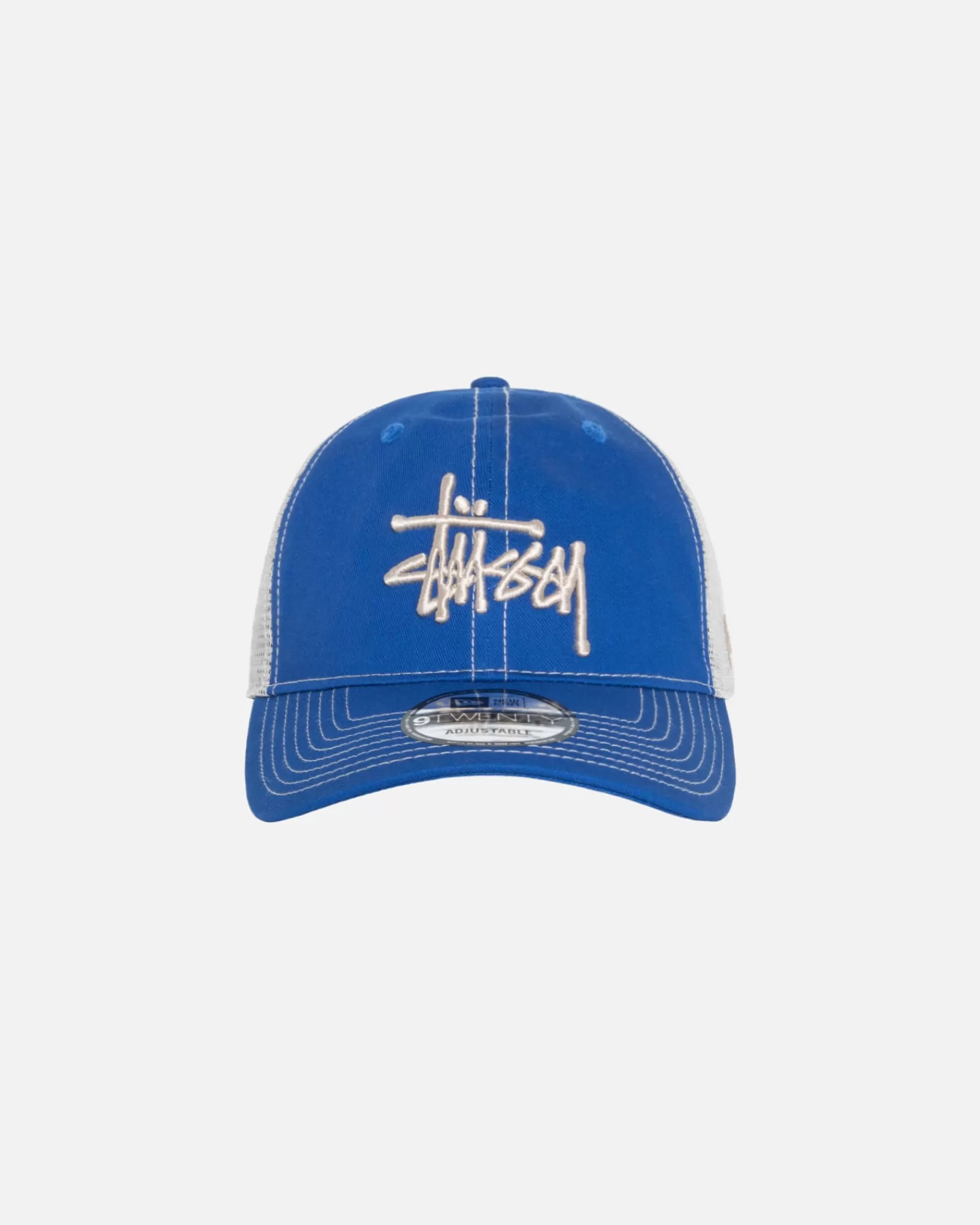 Mützen & Hüte*Stüssy NEW ERA 9TWENTY BASIC TRUCKER Bright Royal