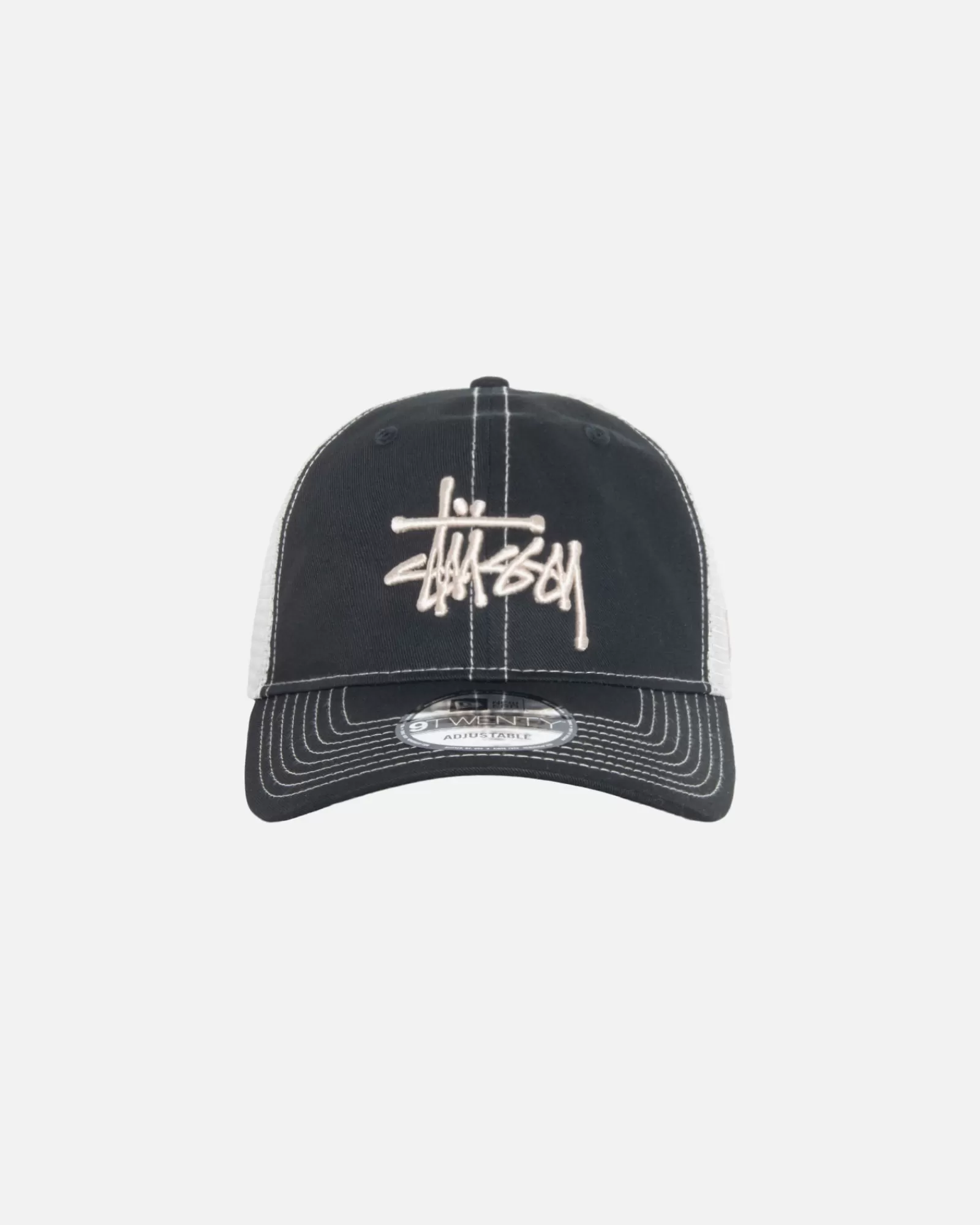 Mützen & Hüte*Stüssy NEW ERA 9TWENTY BASIC TRUCKER Shade Black