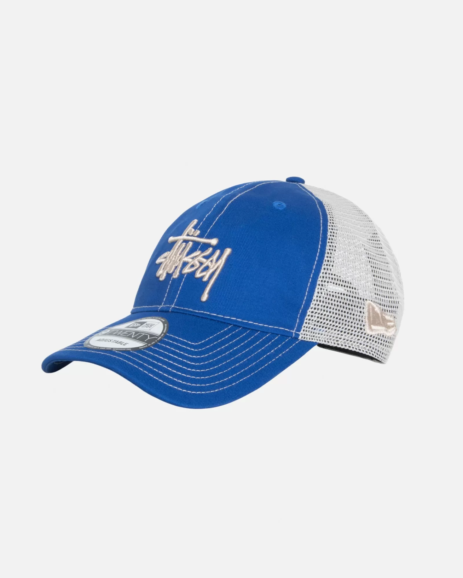 Mützen & Hüte*Stüssy NEW ERA 9TWENTY BASIC TRUCKER Bright Royal