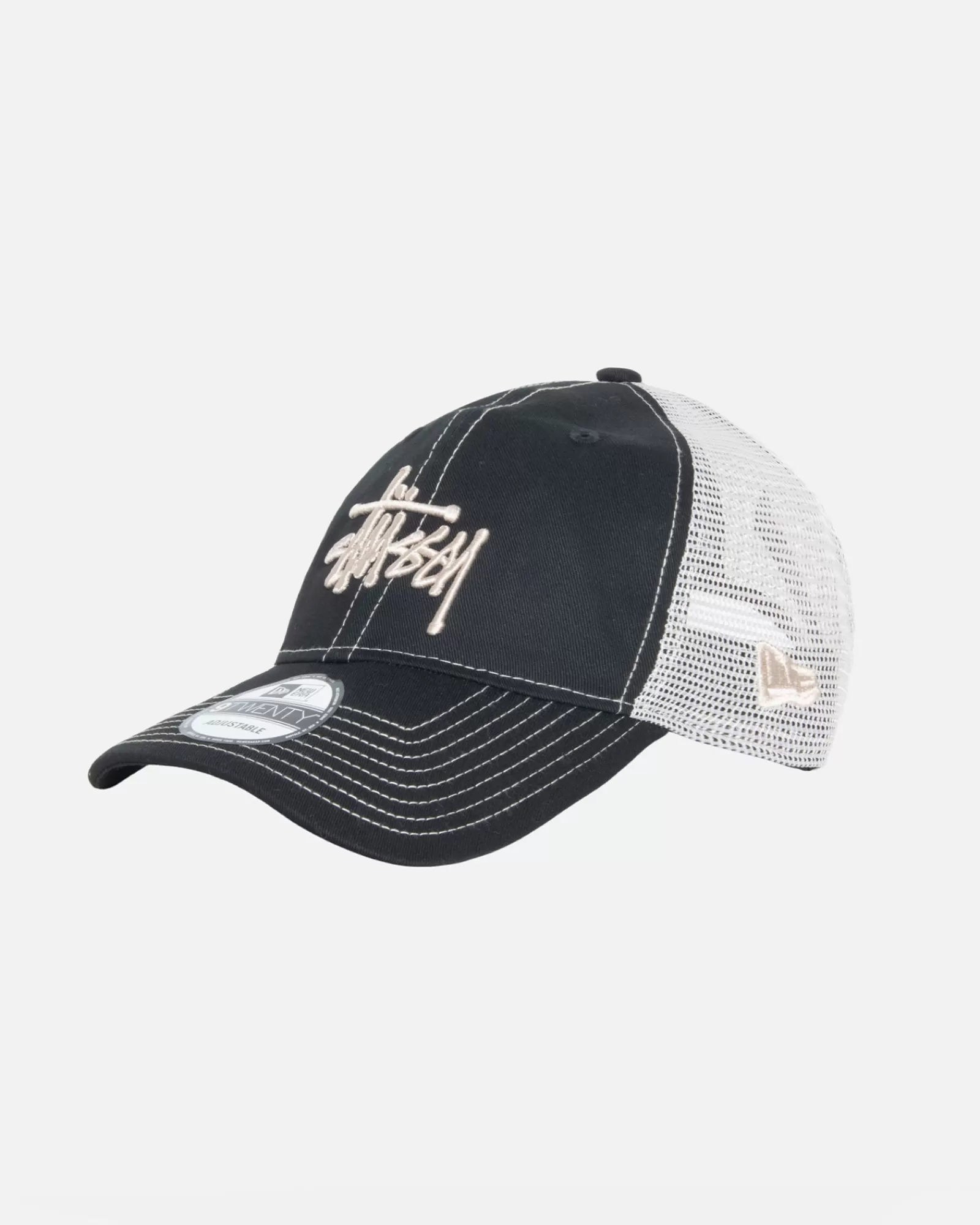 Mützen & Hüte*Stüssy NEW ERA 9TWENTY BASIC TRUCKER Shade Black