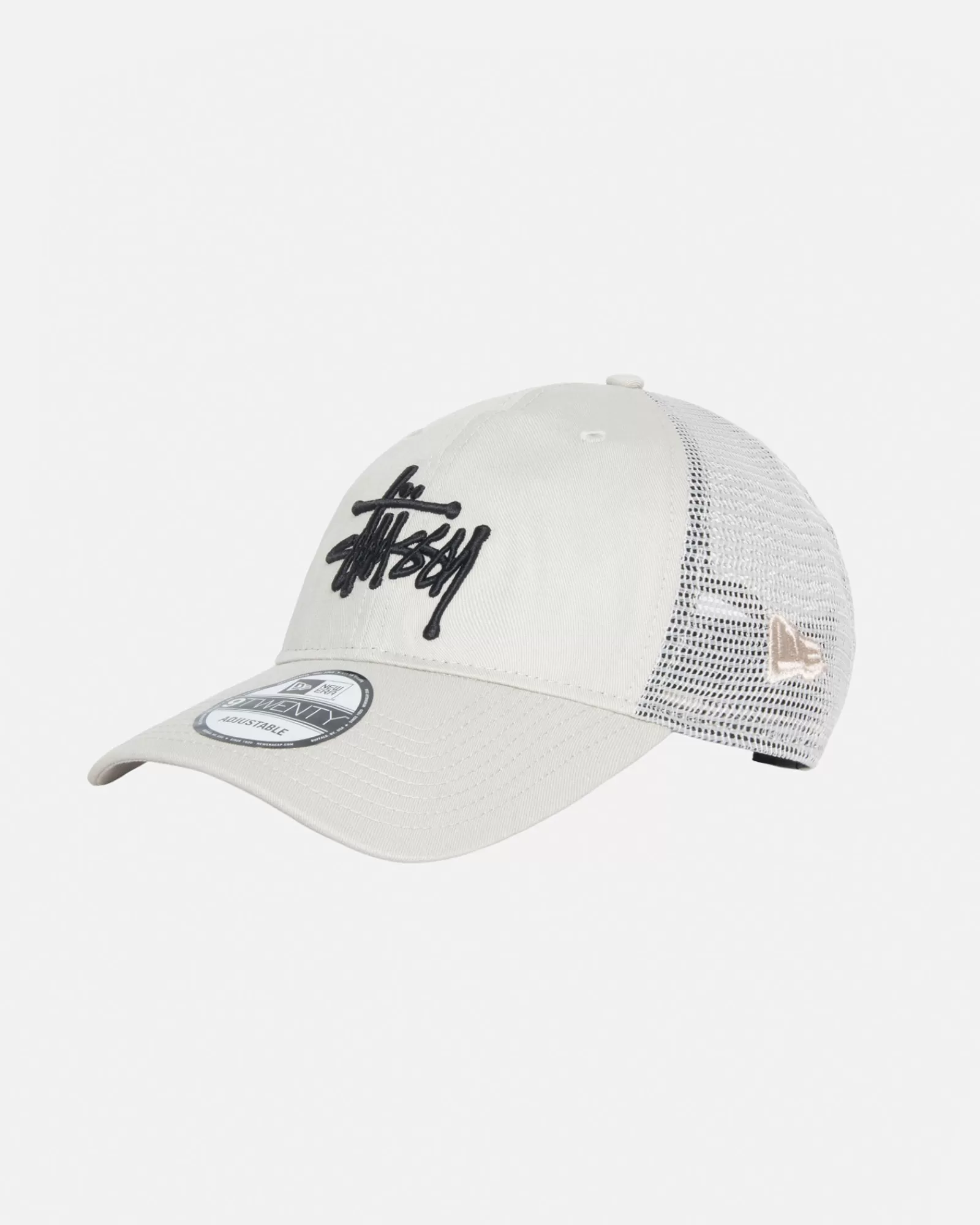 Mützen & Hüte*Stüssy NEW ERA 9TWENTY BASIC TRUCKER Stone