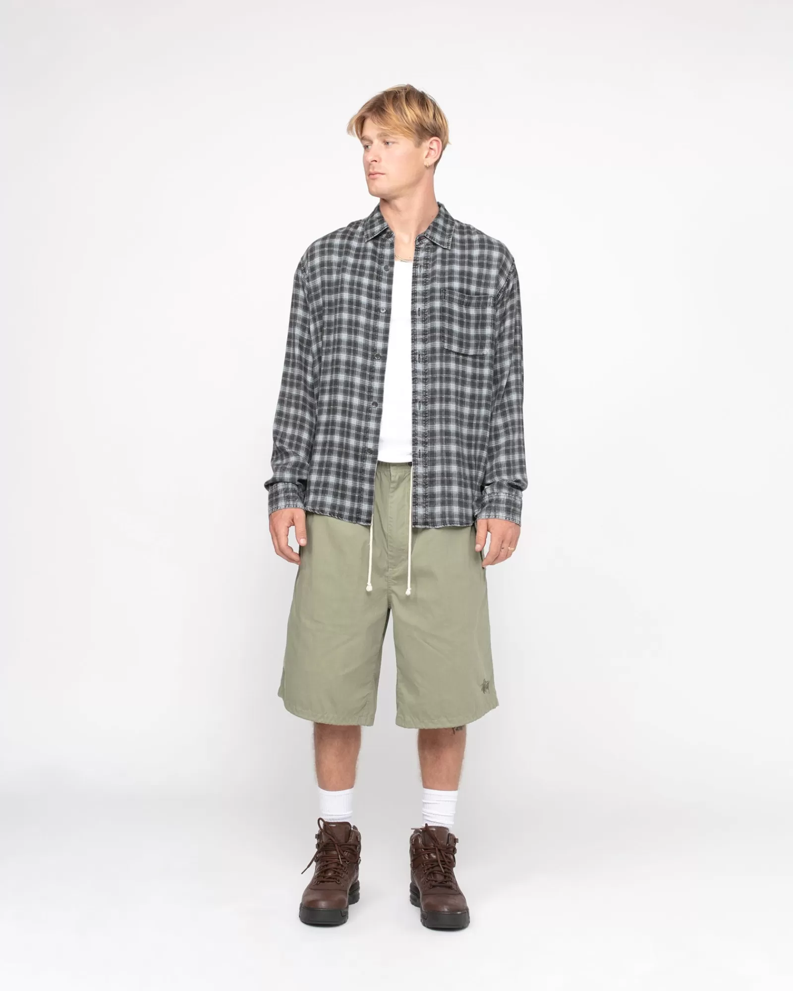 Shorts*Stüssy NYCO OVER SHORT Sage