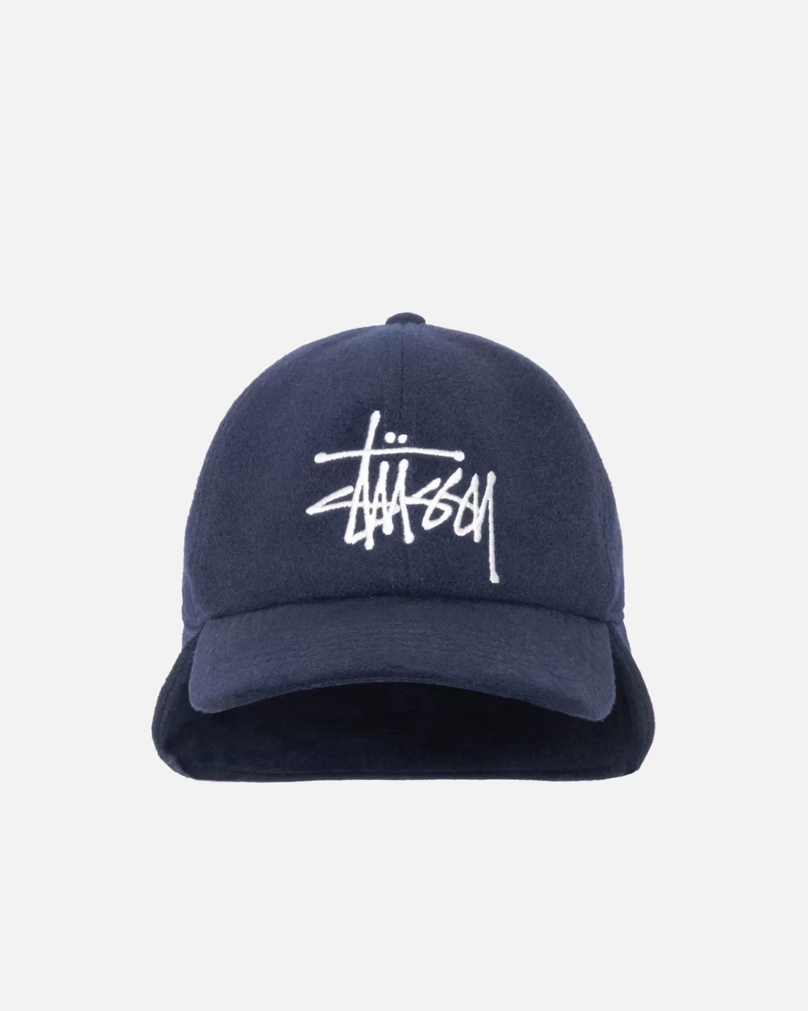 Mützen & Hüte*Stüssy OHRENKLAPPEN WOLLMÜTZE Navy