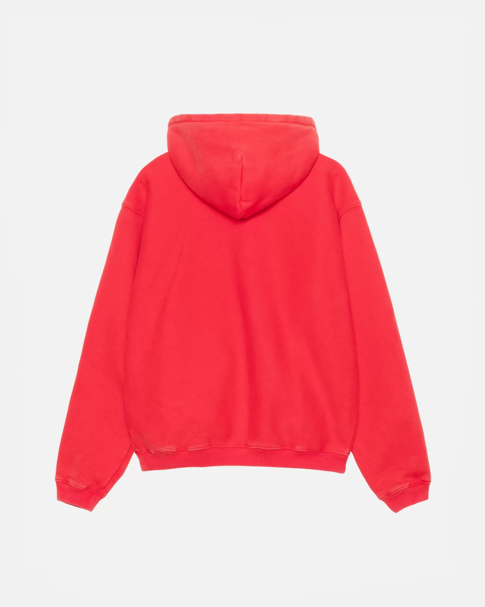 Hoodies*Stüssy OUTLINE ZIP HOODIE Red