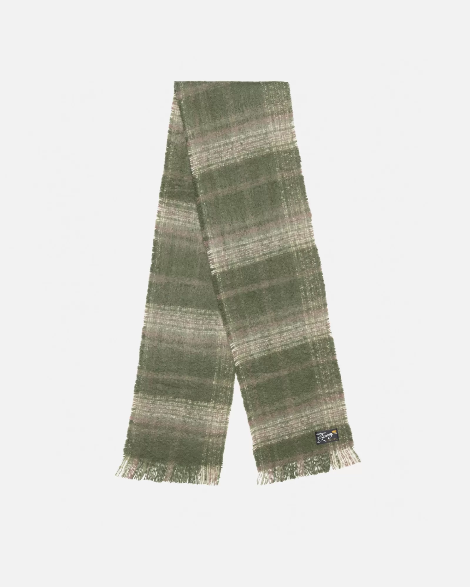 Accessoires*Stüssy PLAID SCHAL Green Plaid