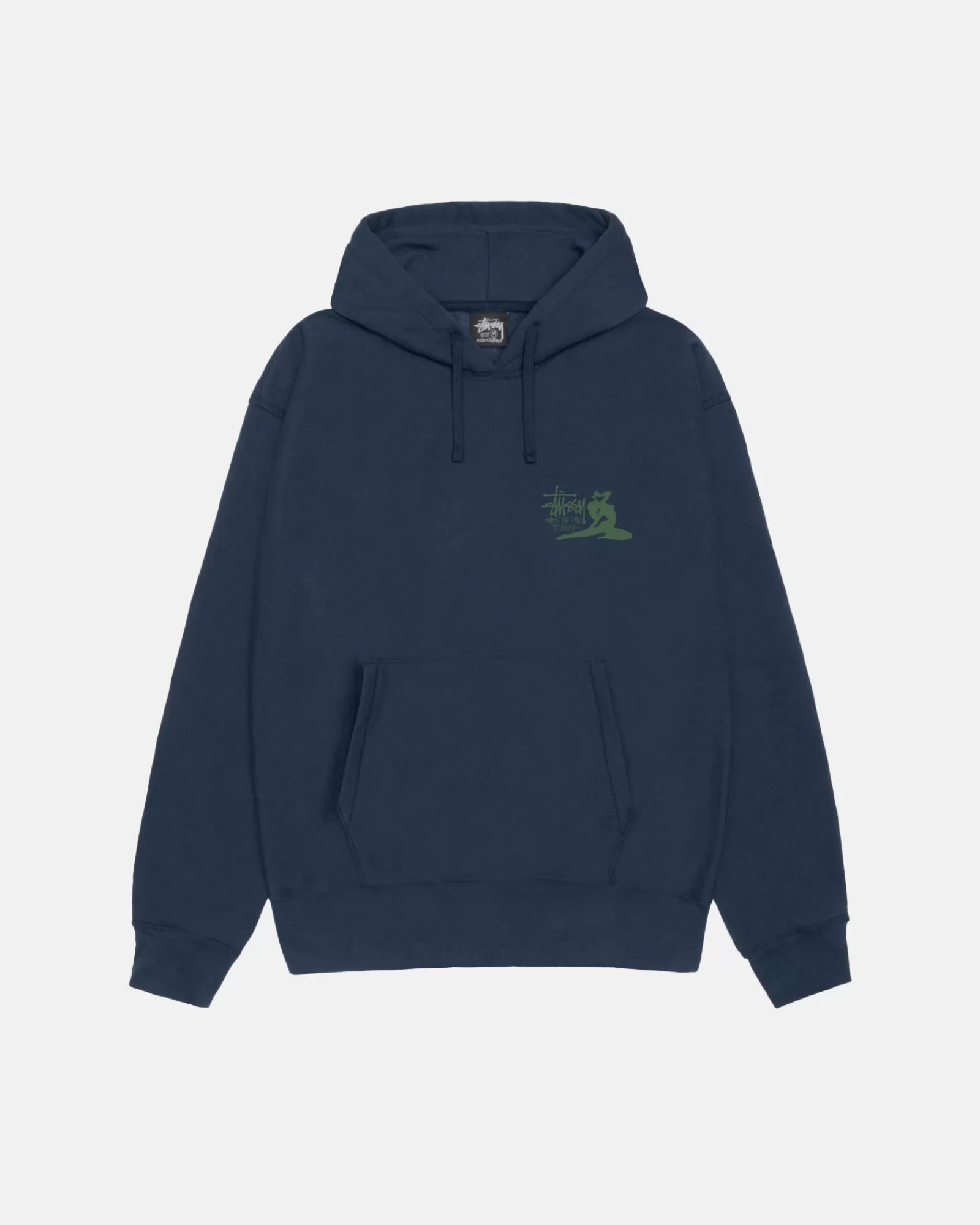 Hoodies*Stüssy RELAX HOODIE Navy